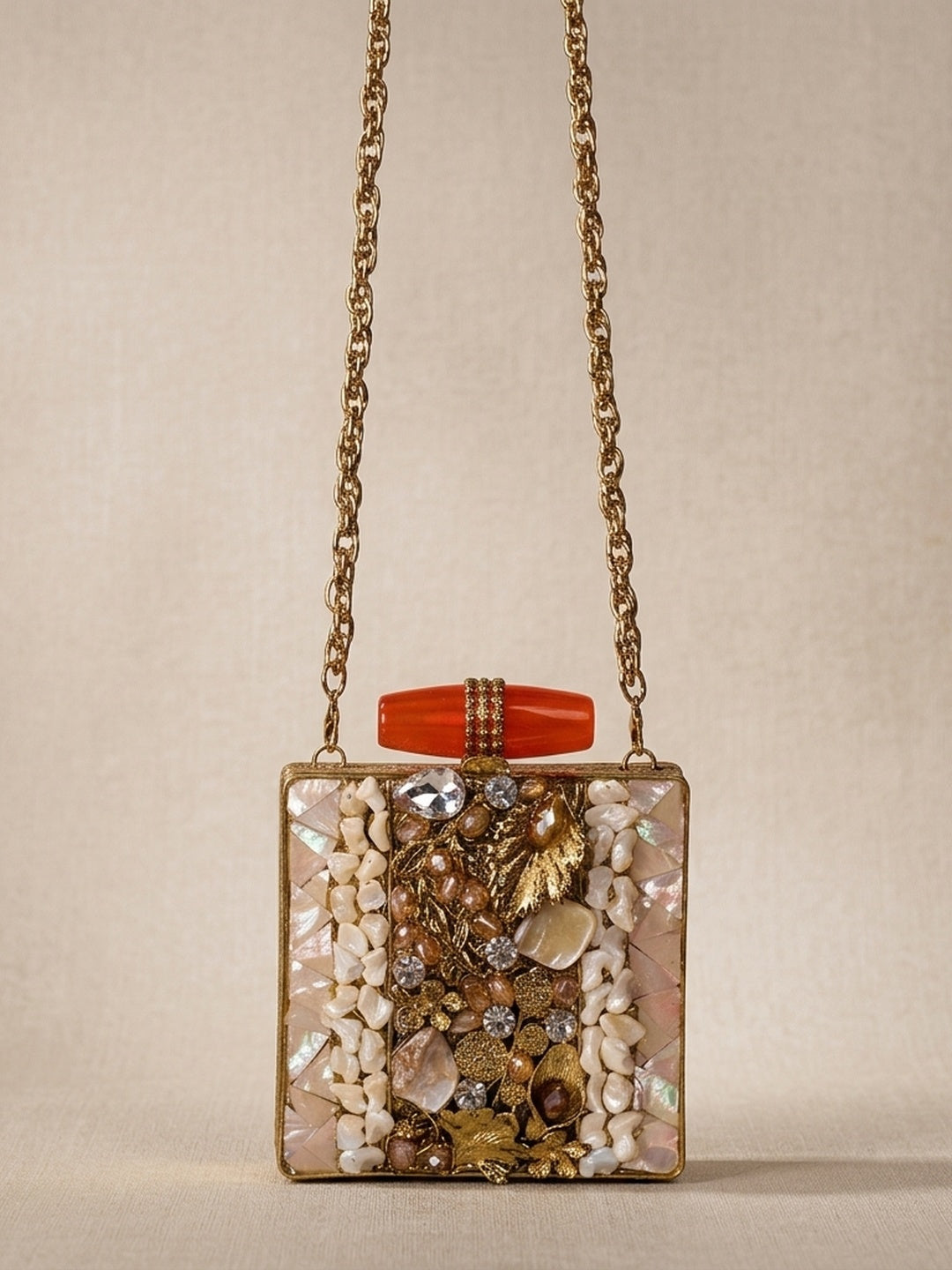 VRPS MOP Clutch | Handcrafted Ethnic Bag | SWIS-2085