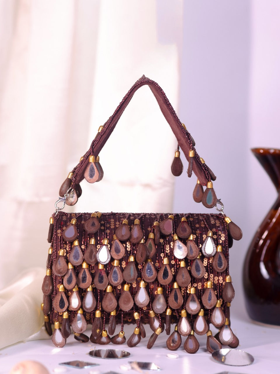 VRPS Flap Bag | Handcrafted Ethnic Bag | SWIS-2086