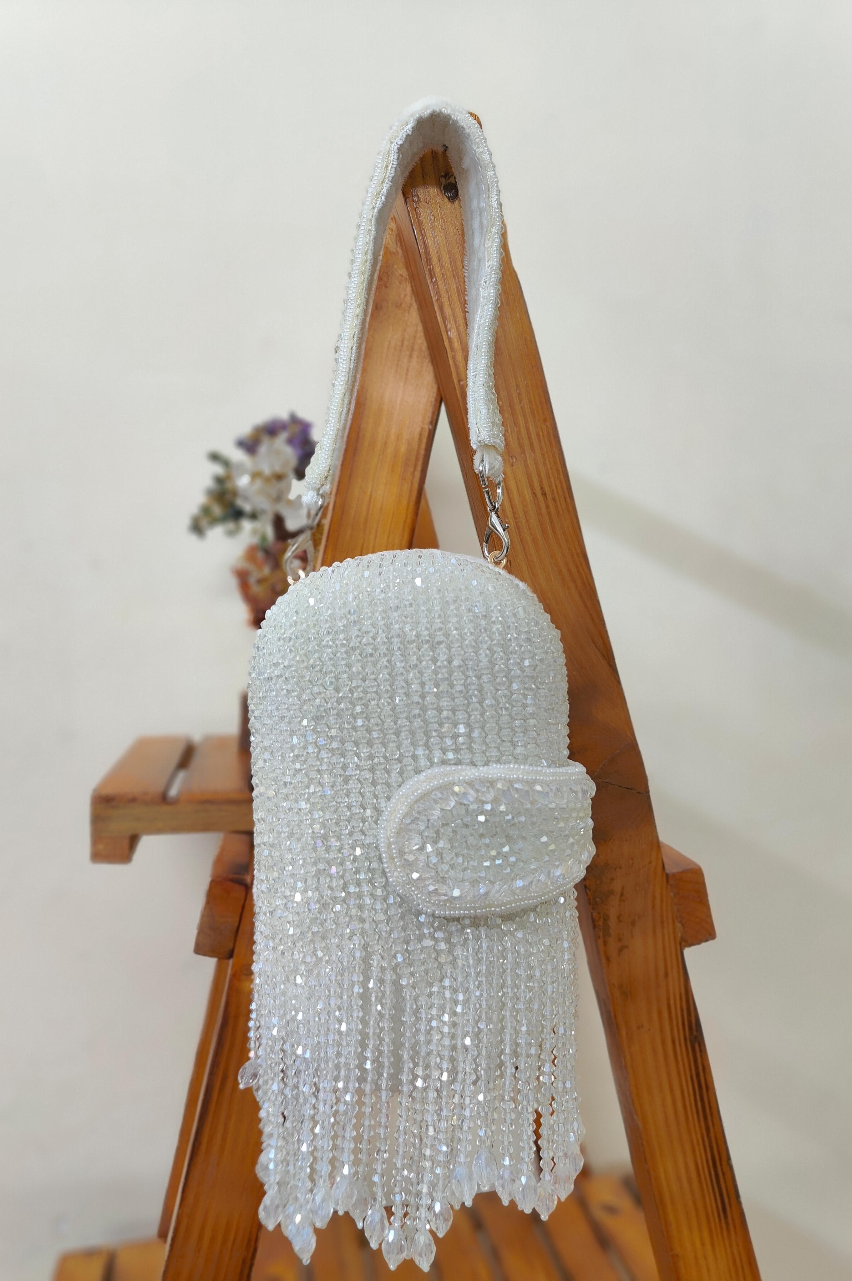VRPS Embroidered Clutch | Handcrafted Ethnic Bag | SWIS-2116 | Additional Angle