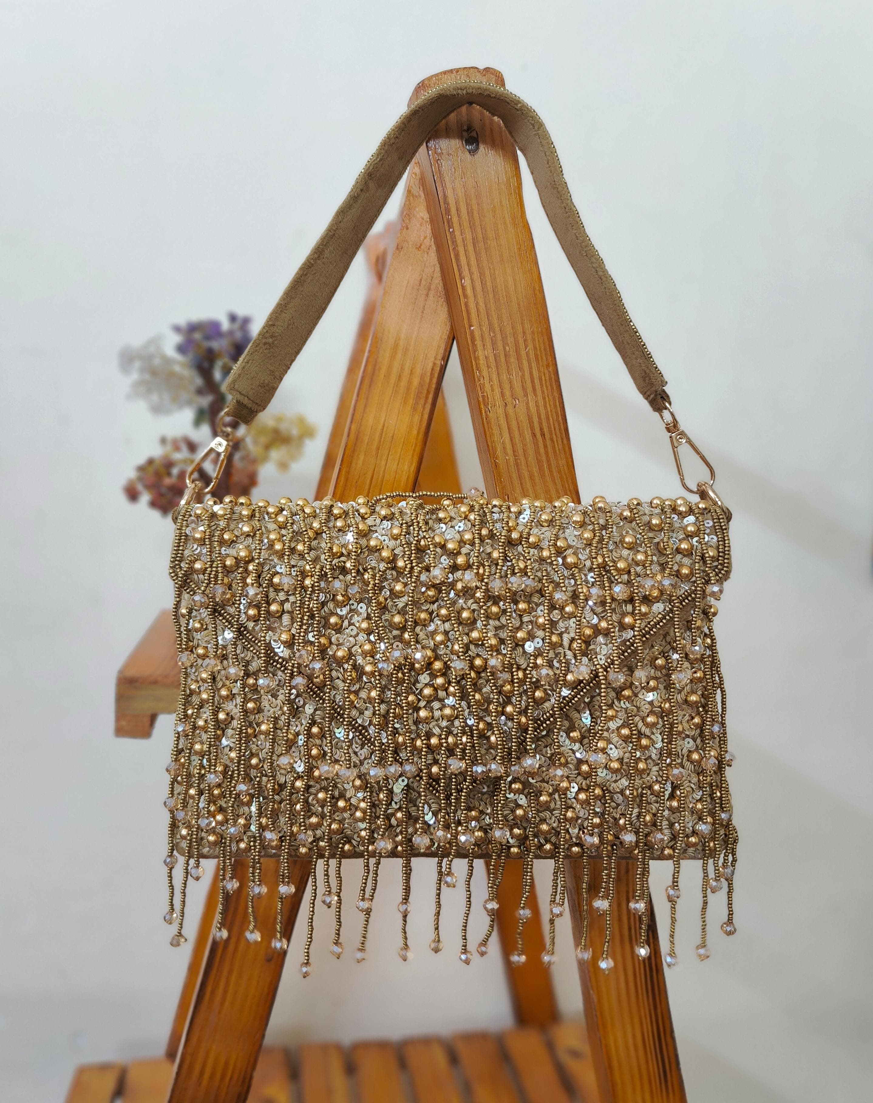VRPS Flap Bag | Handcrafted Ethnic Bag | SWIS-2131 | Additional Angle