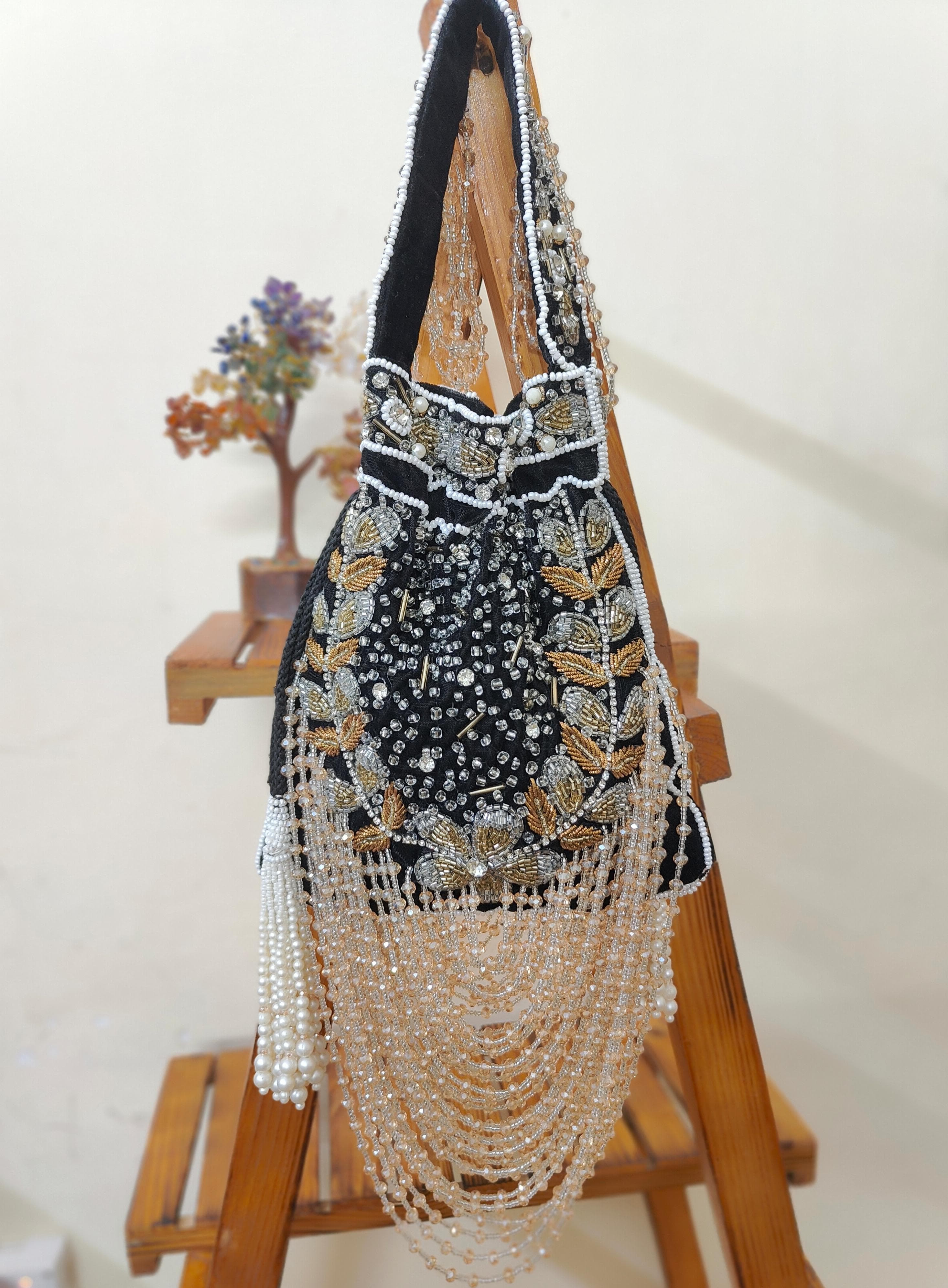 VRPS Potli Bag | Handcrafted Ethnic Bag | SWIS-2179 | Additional Angle