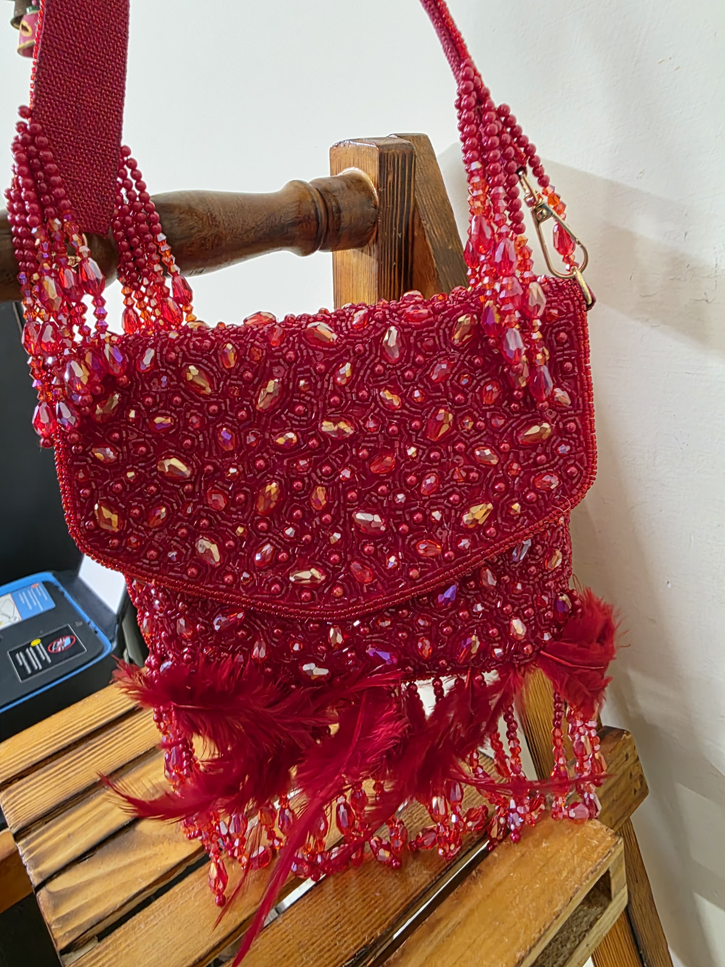 VRPS Flap Bag | Handcrafted Ethnic Bag | SWIS-2192 | Additional Angle