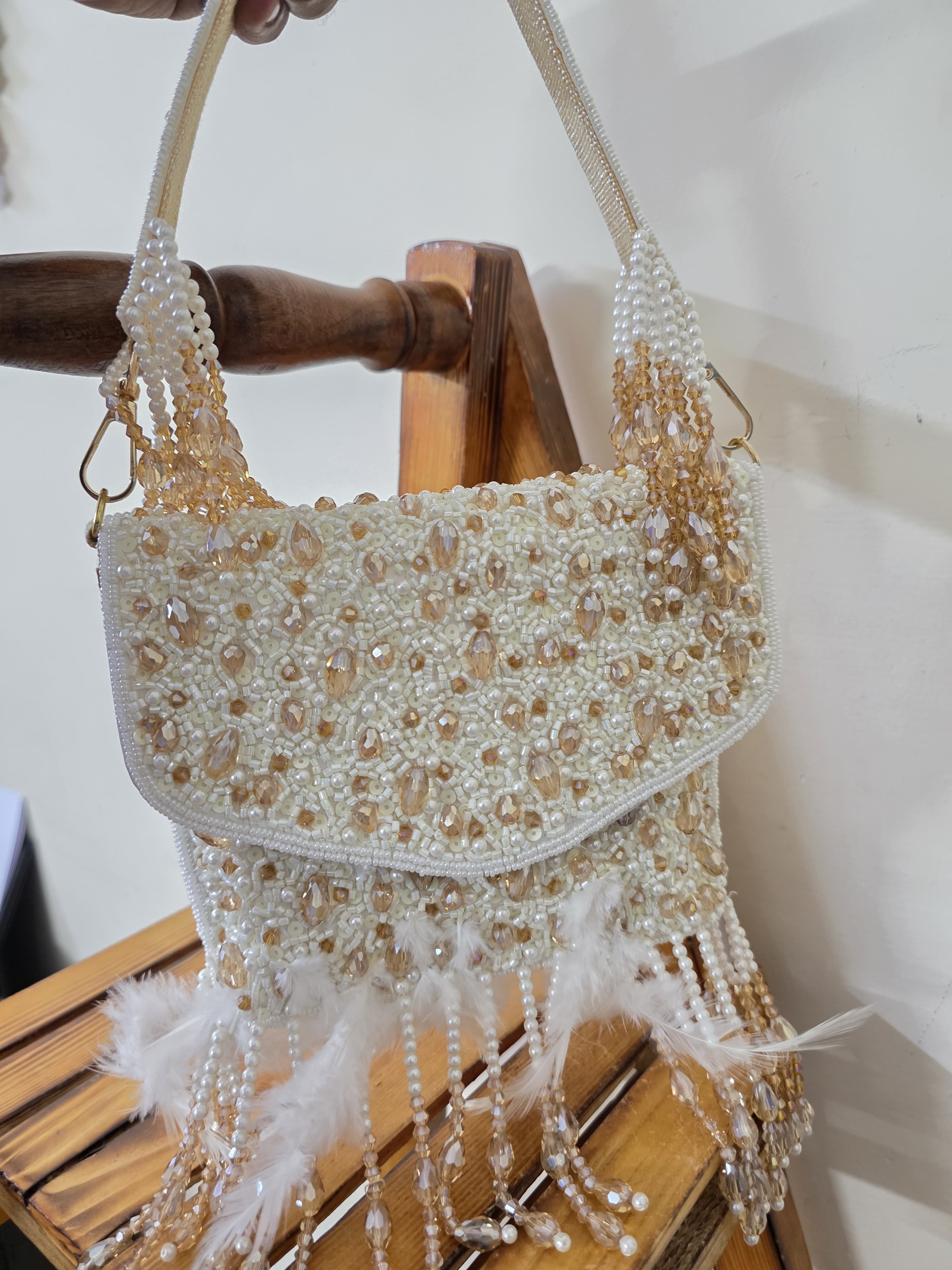 VRPS Flap Bag | Handcrafted Ethnic Bag | SWIS-2194 | Additional Angle