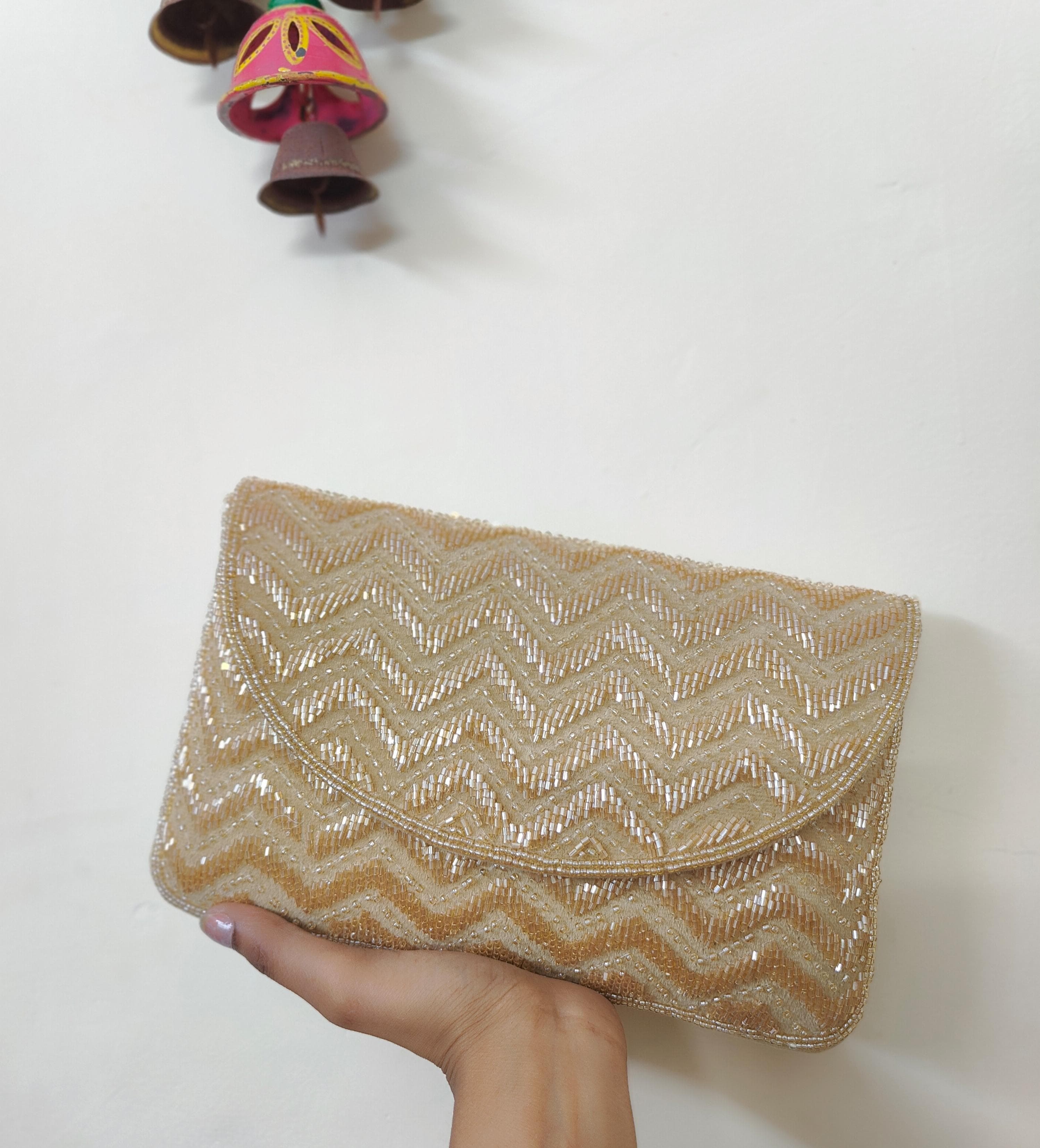 VRPS Flap Bag | Handcrafted Ethnic Bag | SWIS-2211 | Additional Angle