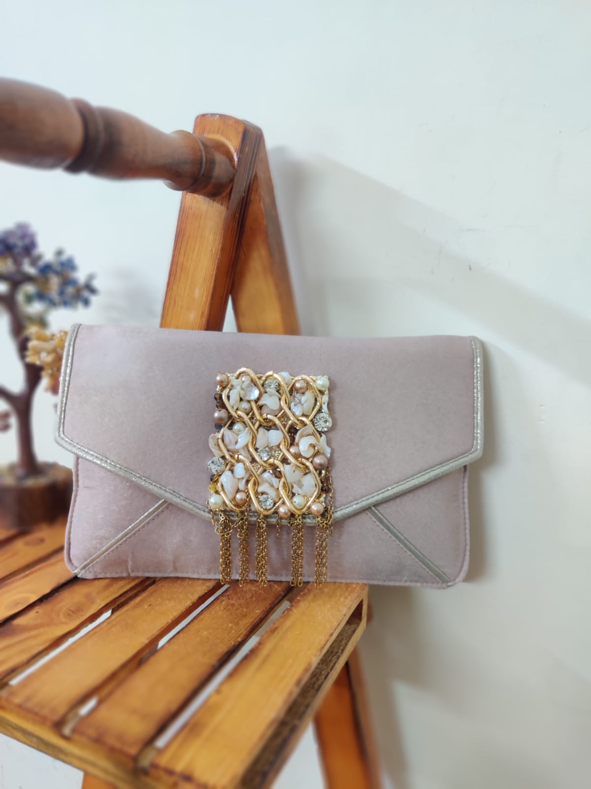 VRPS Flap Bag | Handcrafted Ethnic Bag | SWIS-2313 | Additional Angle