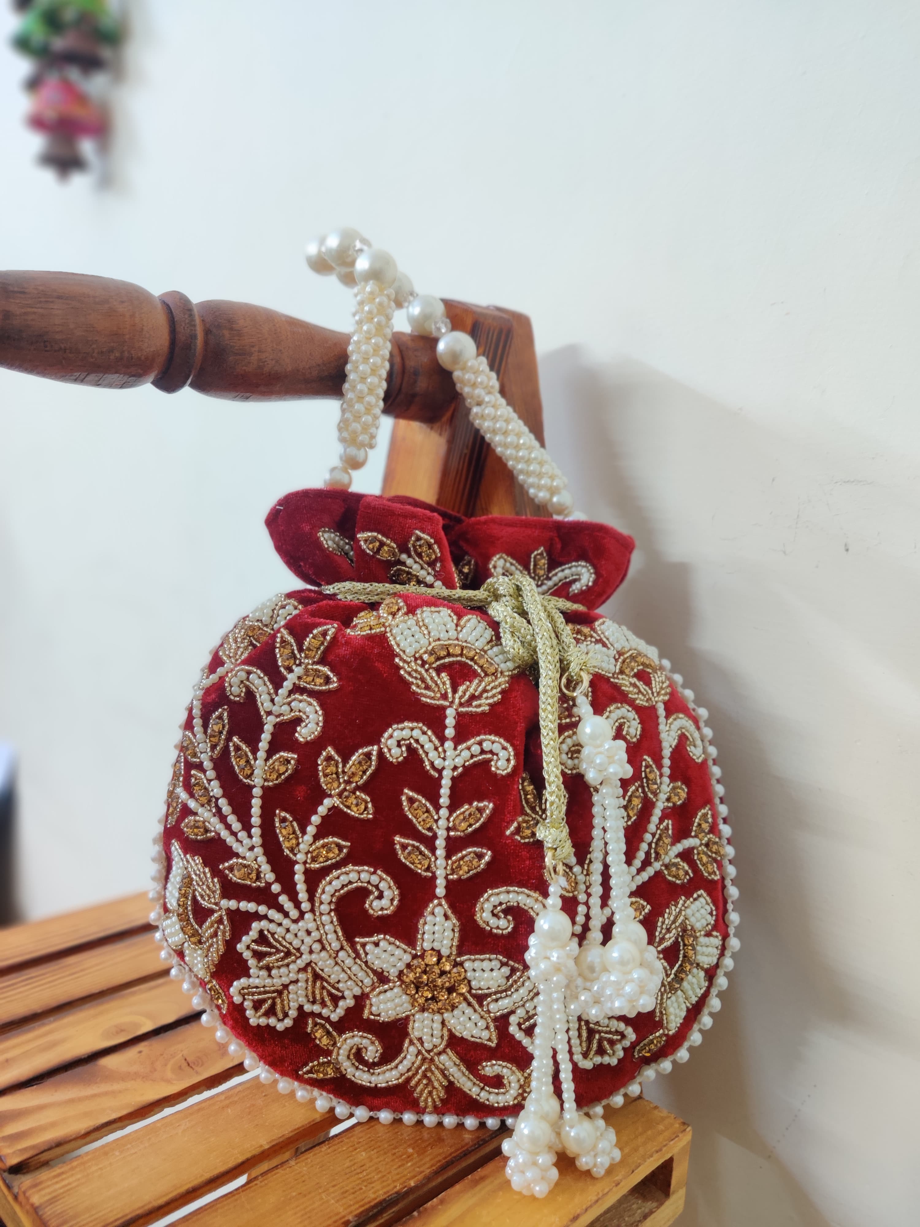 VRPS Potli Bag | Handcrafted Ethnic Bag | SWIS-2344