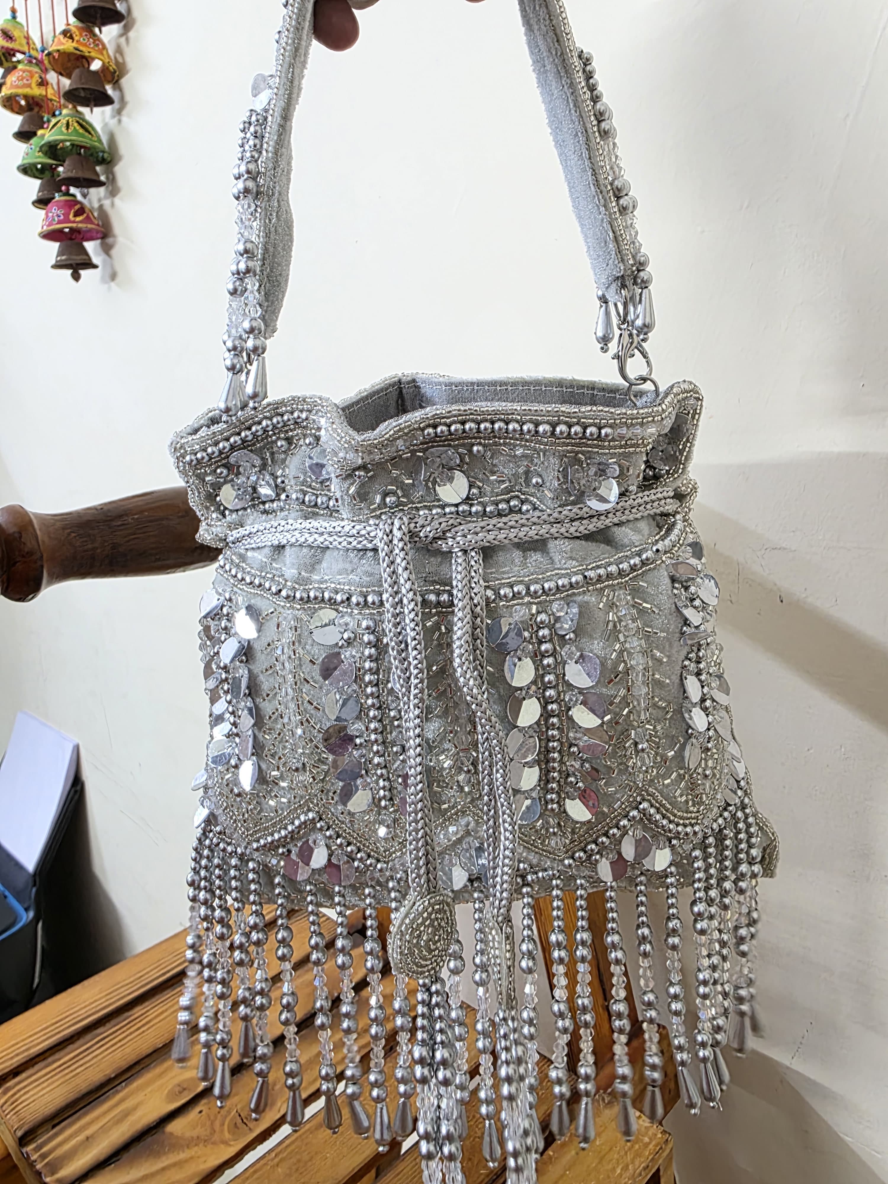 VRPS Potli Bag | Handcrafted Ethnic Bag | SWIS-2347 | Additional Angle