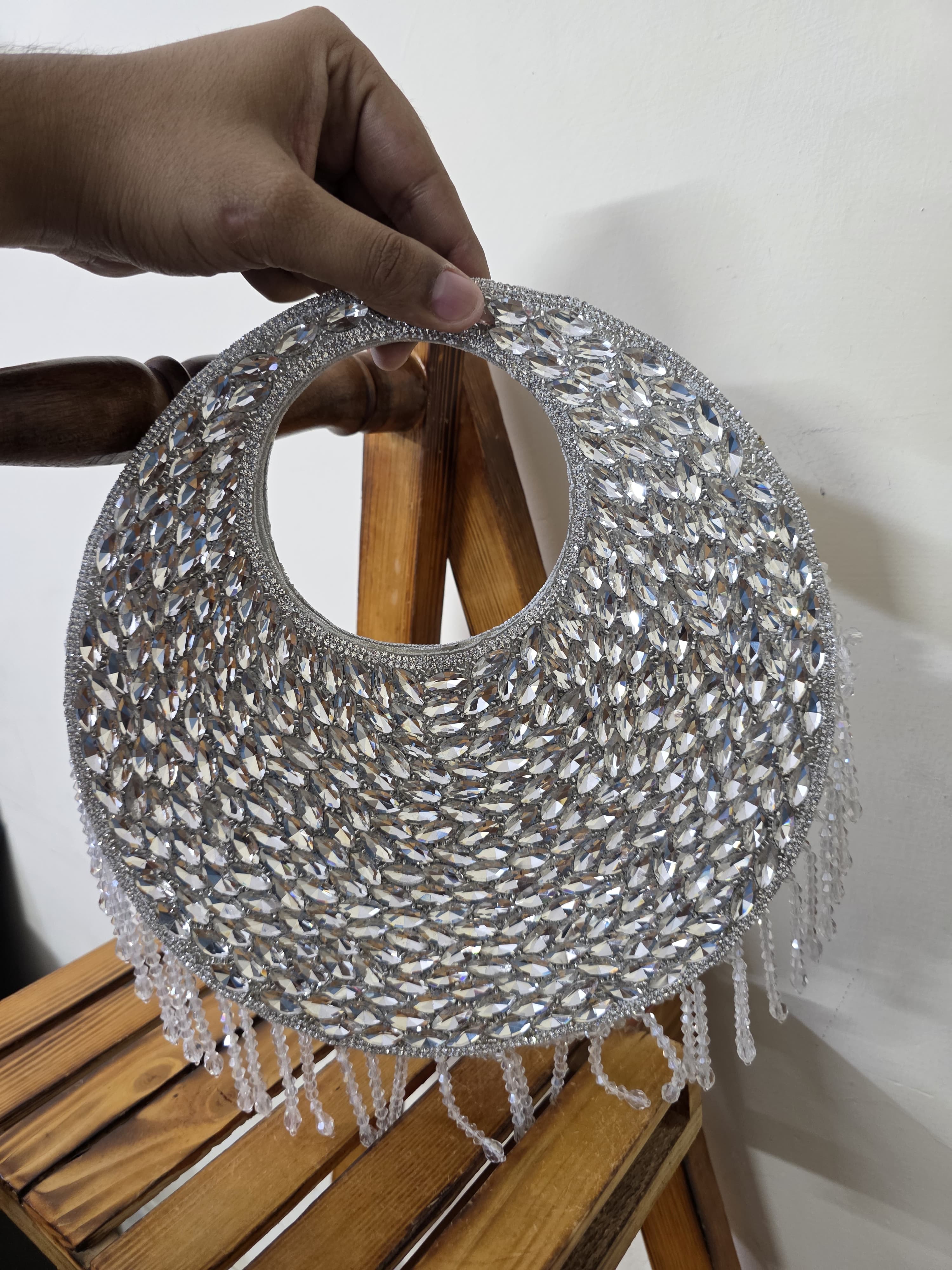 VRPS Moon Bags | Handcrafted Ethnic Bag | SWIS-2361 | Additional Angle