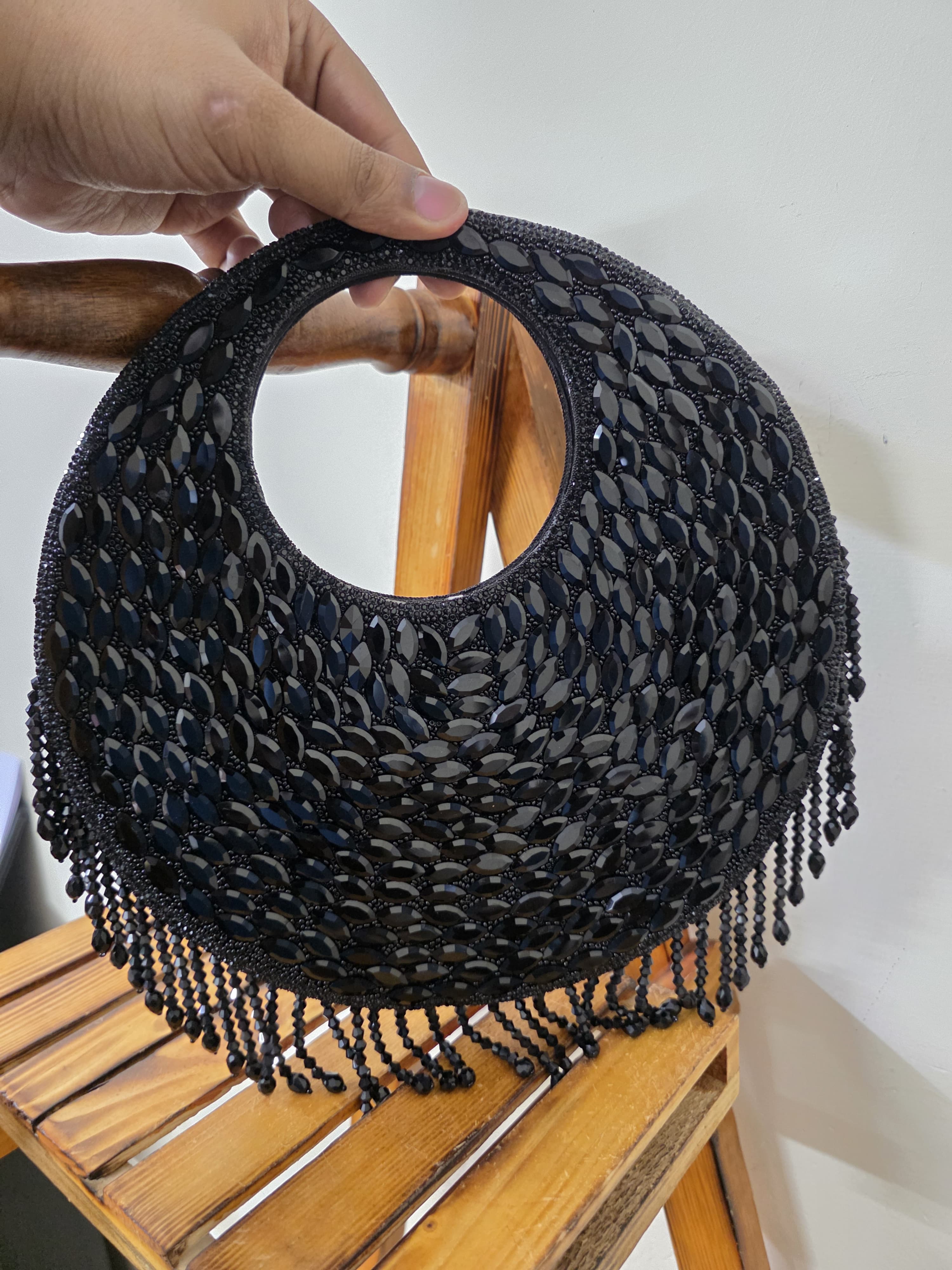 VRPS Moon Clutch | Handcrafted Ethnic Bag | SWIS-2364