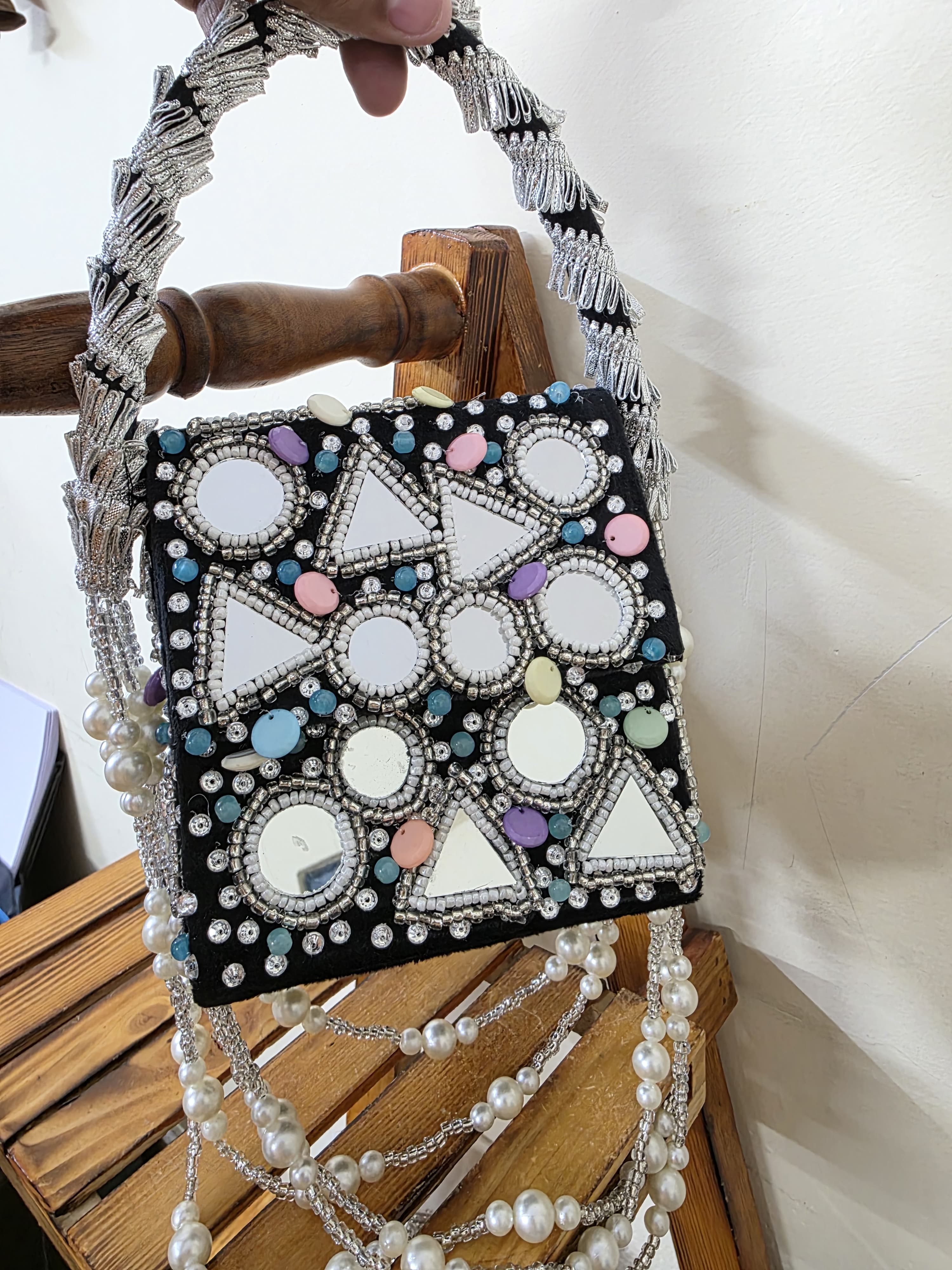 VRPS Flap Bag | Handcrafted Ethnic Bag | SWIS-2380 | Additional Angle