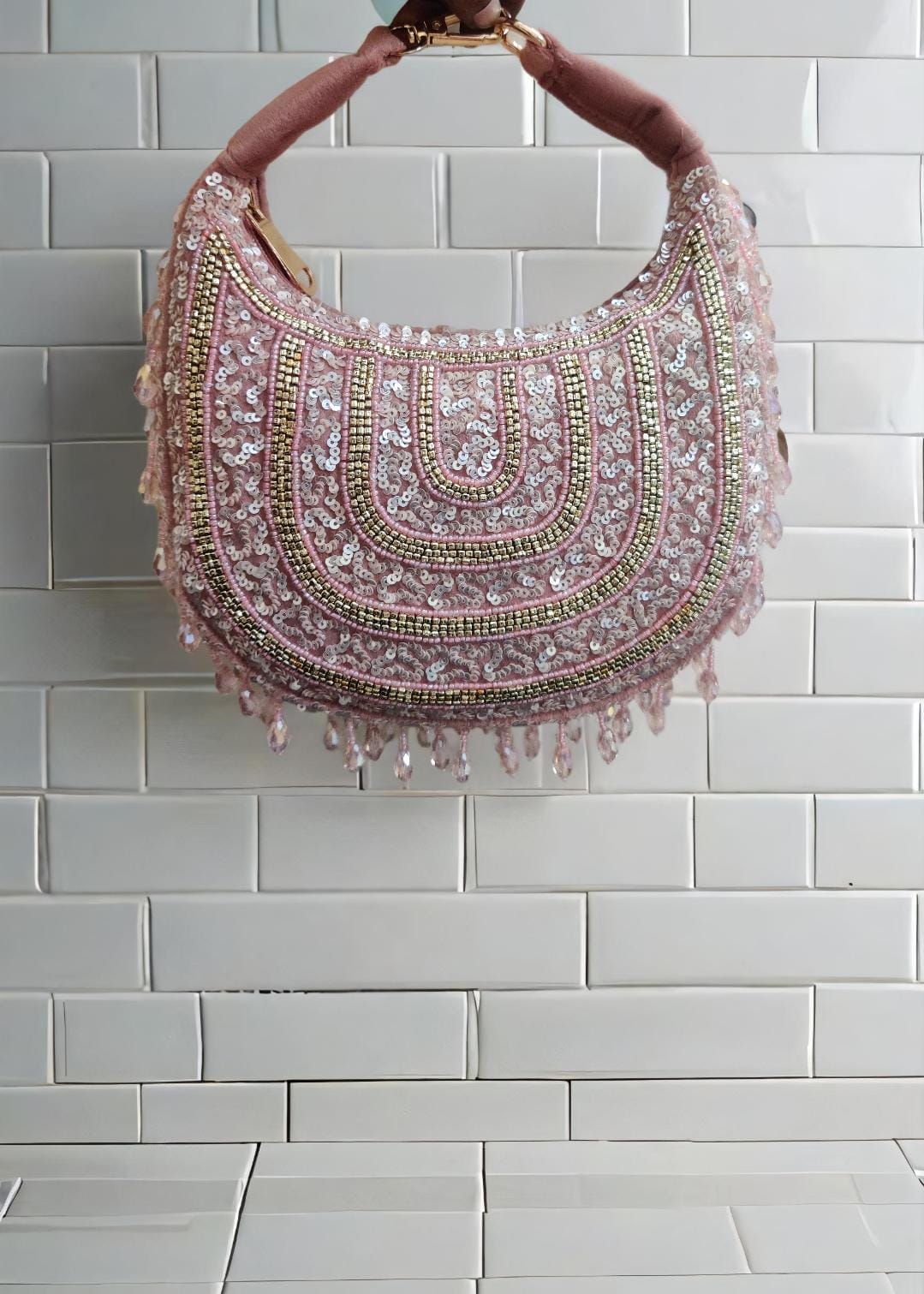 VRPS Moon Clutch | Handcrafted Ethnic Bag | SWIS-2421