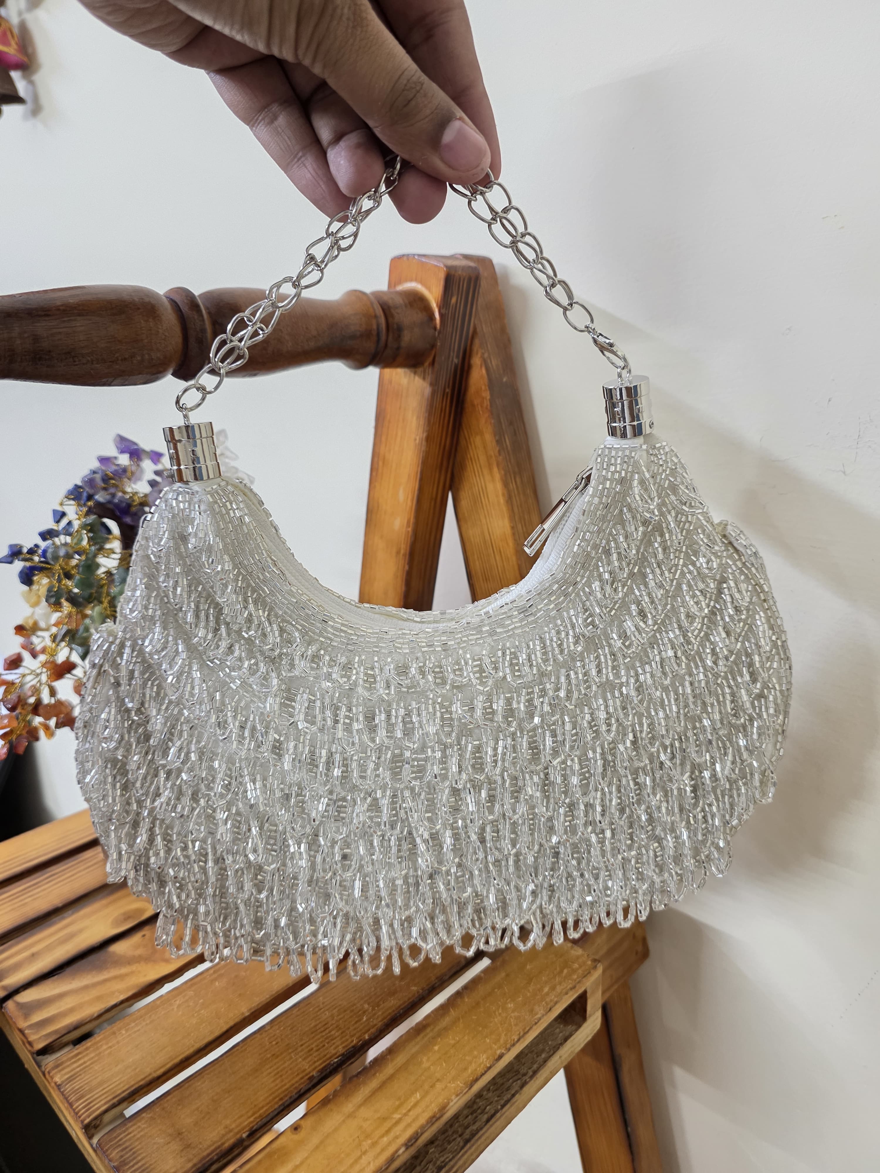 VRPS Moon Clutch | Handcrafted Ethnic Bag | SWIS-2431