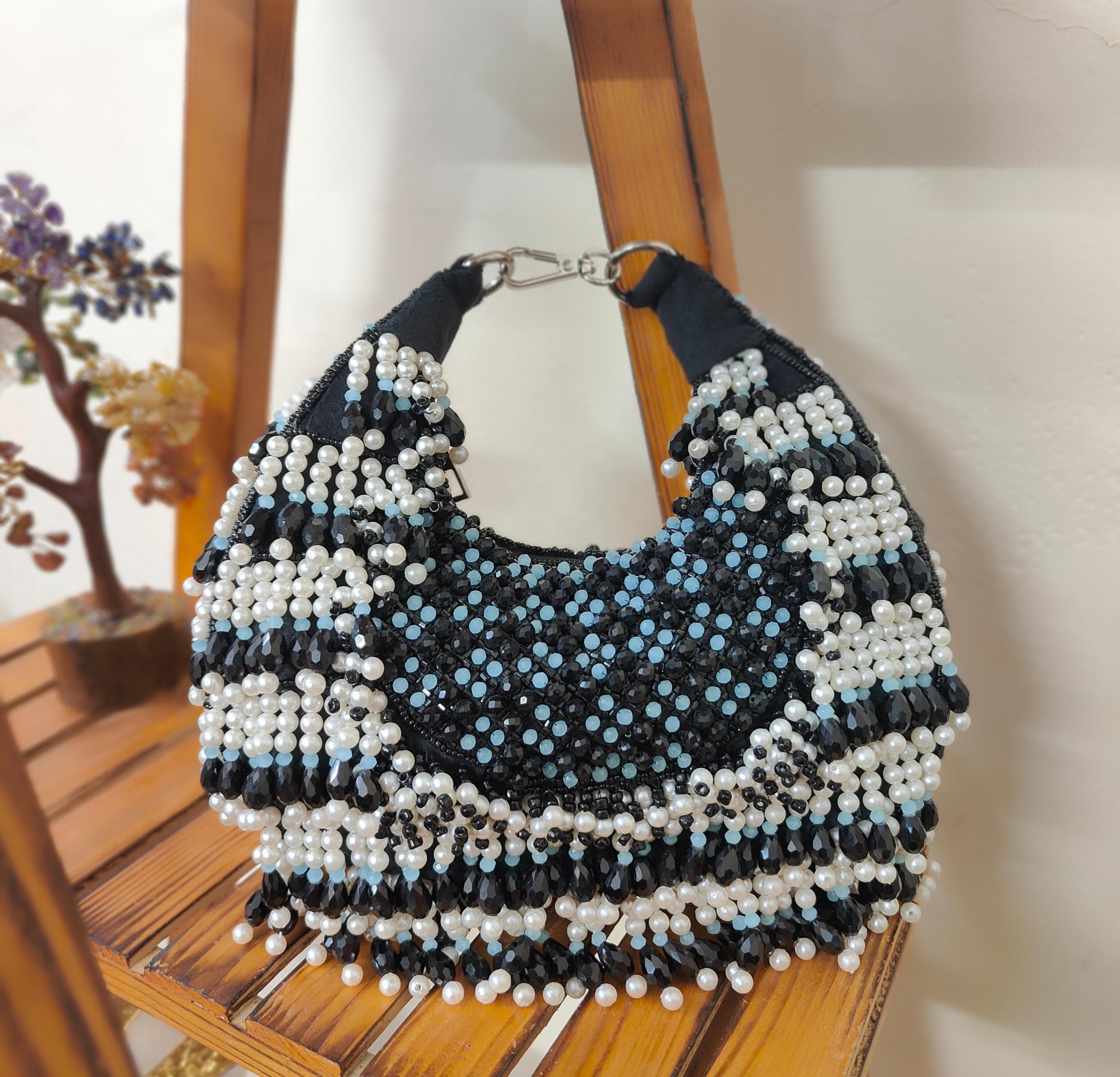 VRPS Moon Bags | Handcrafted Ethnic Bag | SWIS-2446 | Additional Angle
