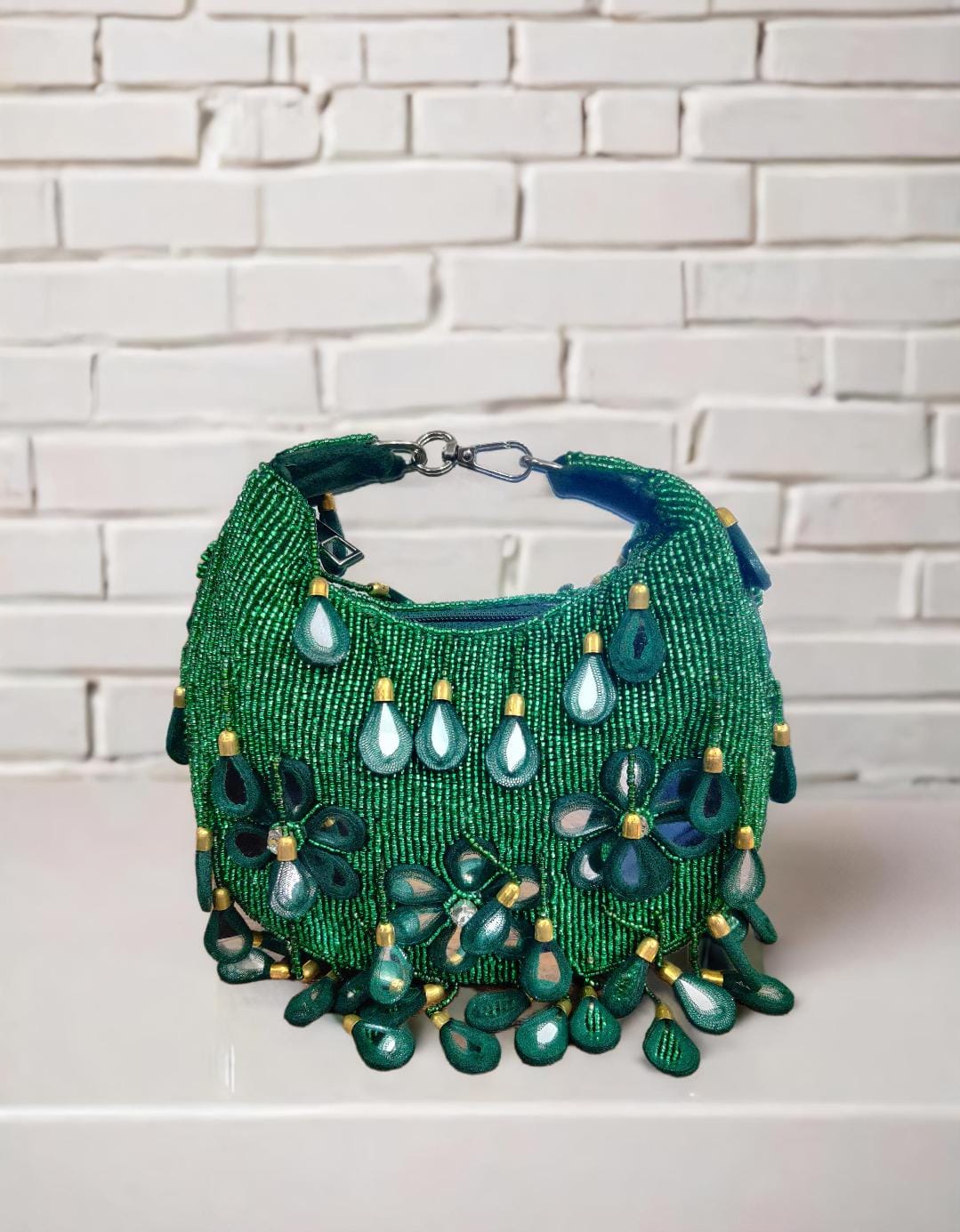 VRPS Moon Clutch | Handcrafted Ethnic Bag | SWIS-2454