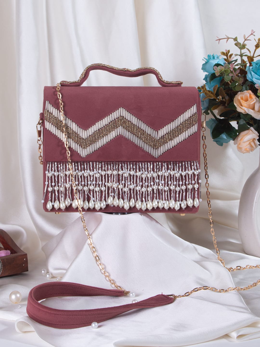 VRPS Flap Bag | Handcrafted Ethnic Bag | SWIS-2467
