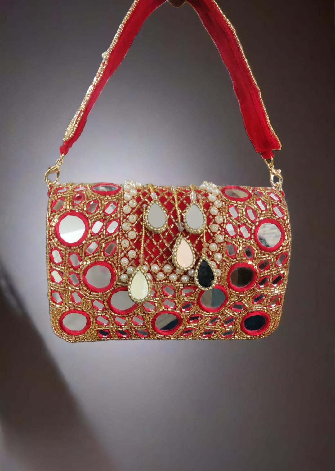 VRPS Flap Bag | Handcrafted Ethnic Bag | SWIS-2495