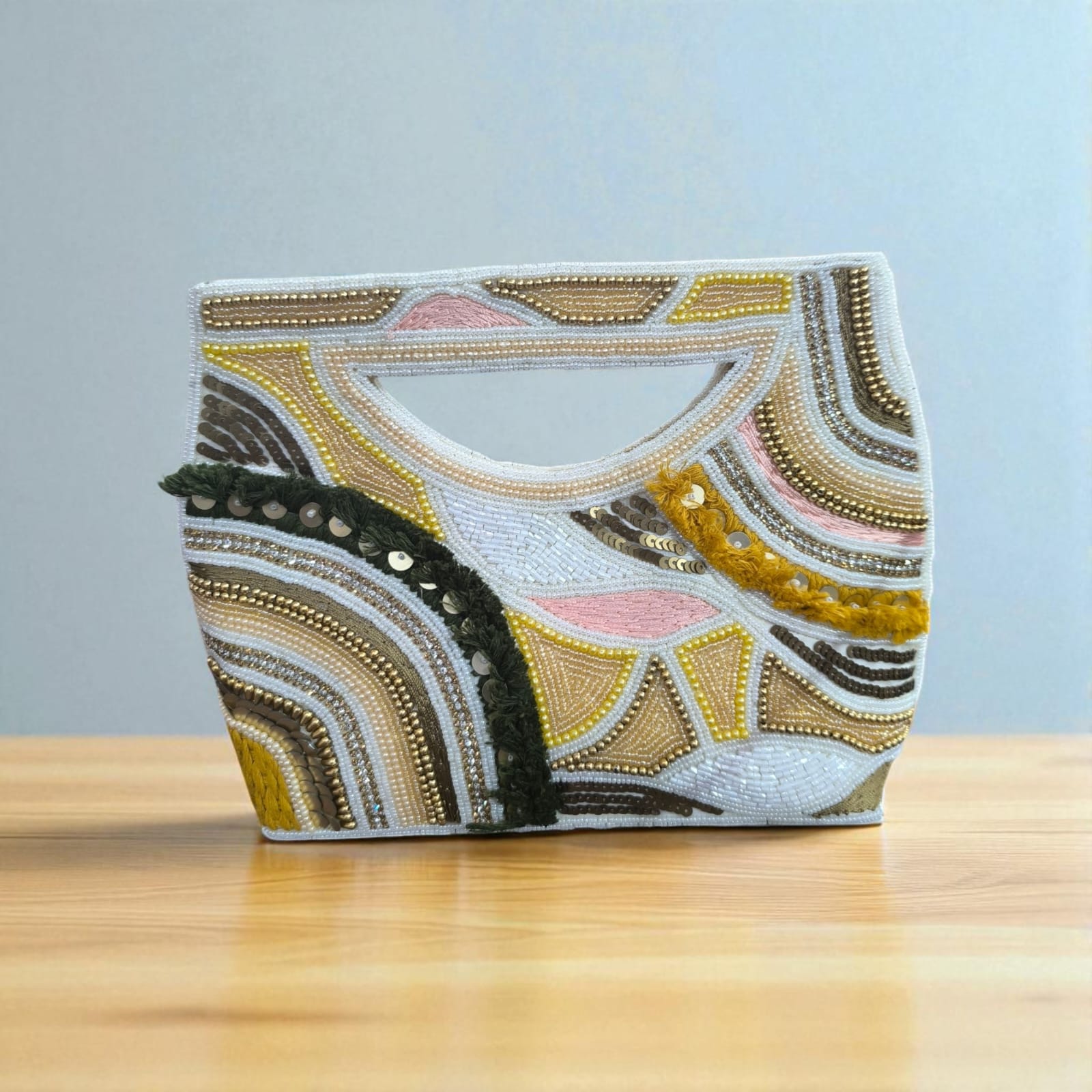 VRPS Flap Bag | Handcrafted Ethnic Bag | SWIS-2581 | Additional Angle