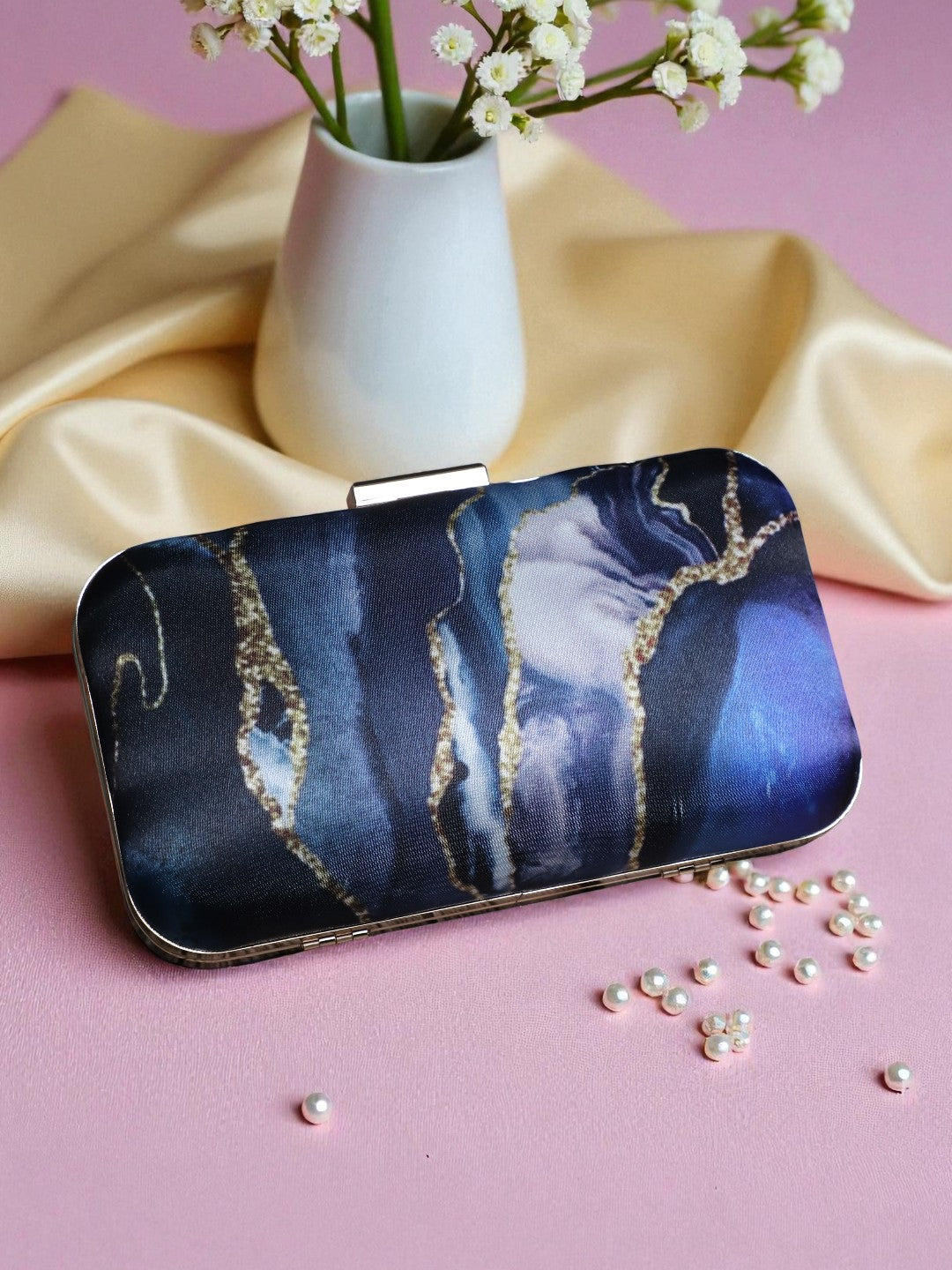 VRPS Printed Clutch | Handcrafted Ethnic Bag | SWIS-259