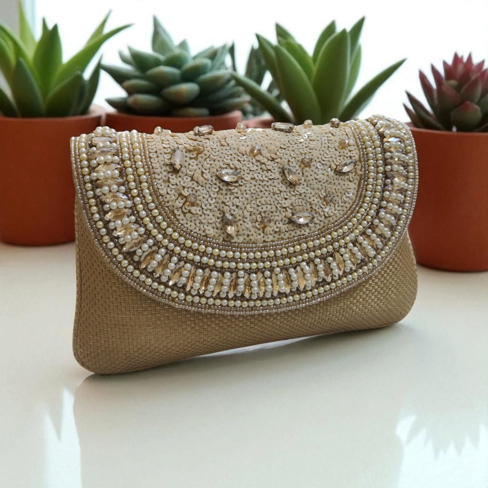 VRPS Flap Bag | Handcrafted Ethnic Bag | SWIS-2639