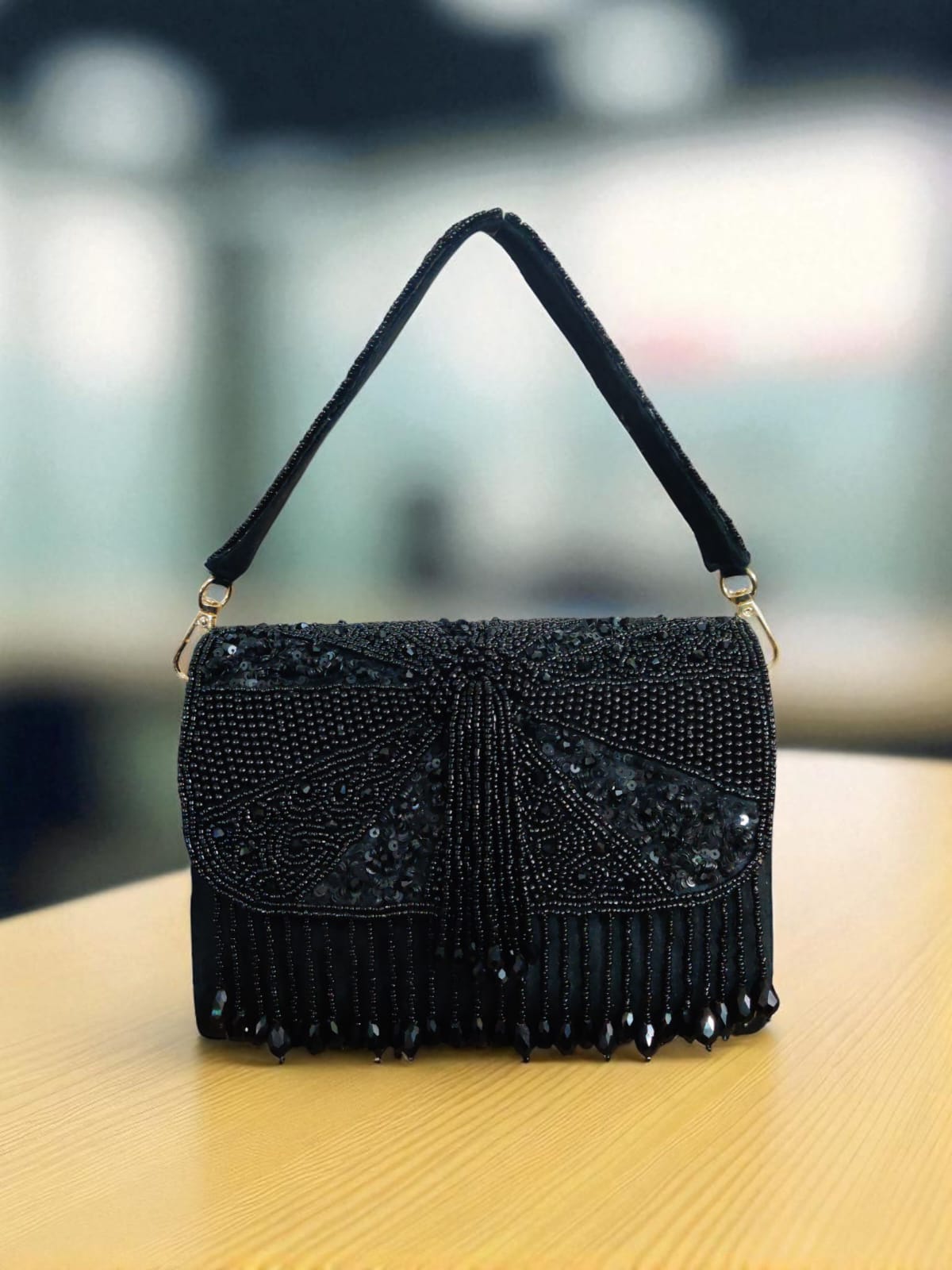 VRPS Flap Bag | Handcrafted Ethnic Bag | SWIS-2648 | Additional Angle