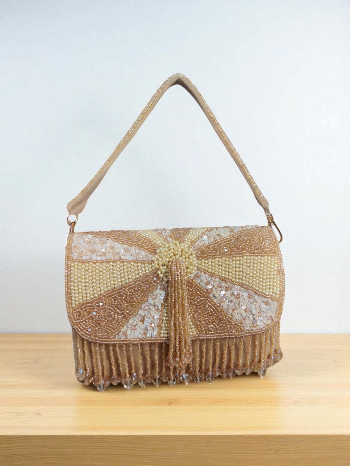 VRPS Flap Bag | Handcrafted Ethnic Bag | SWIS-2649 | Additional Angle