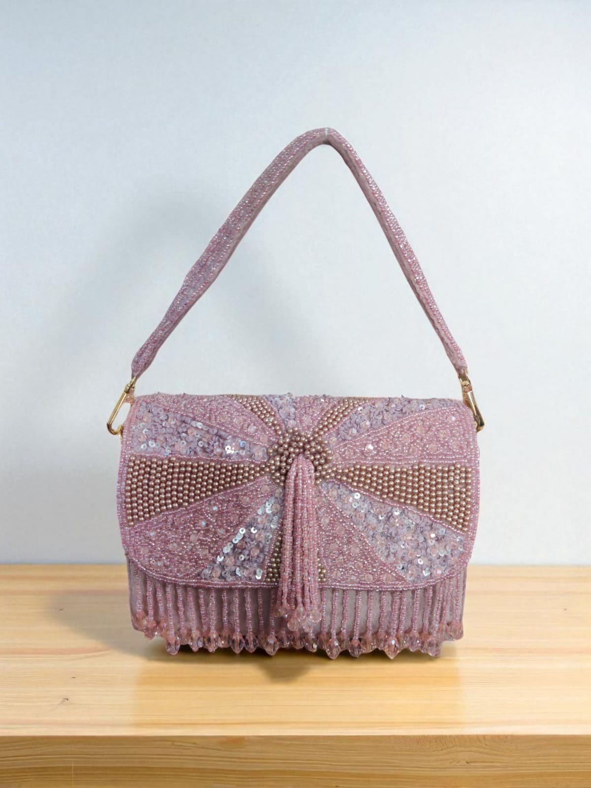 VRPS Flap Bag | Handcrafted Ethnic Bag | SWIS-2650 | Additional Angle