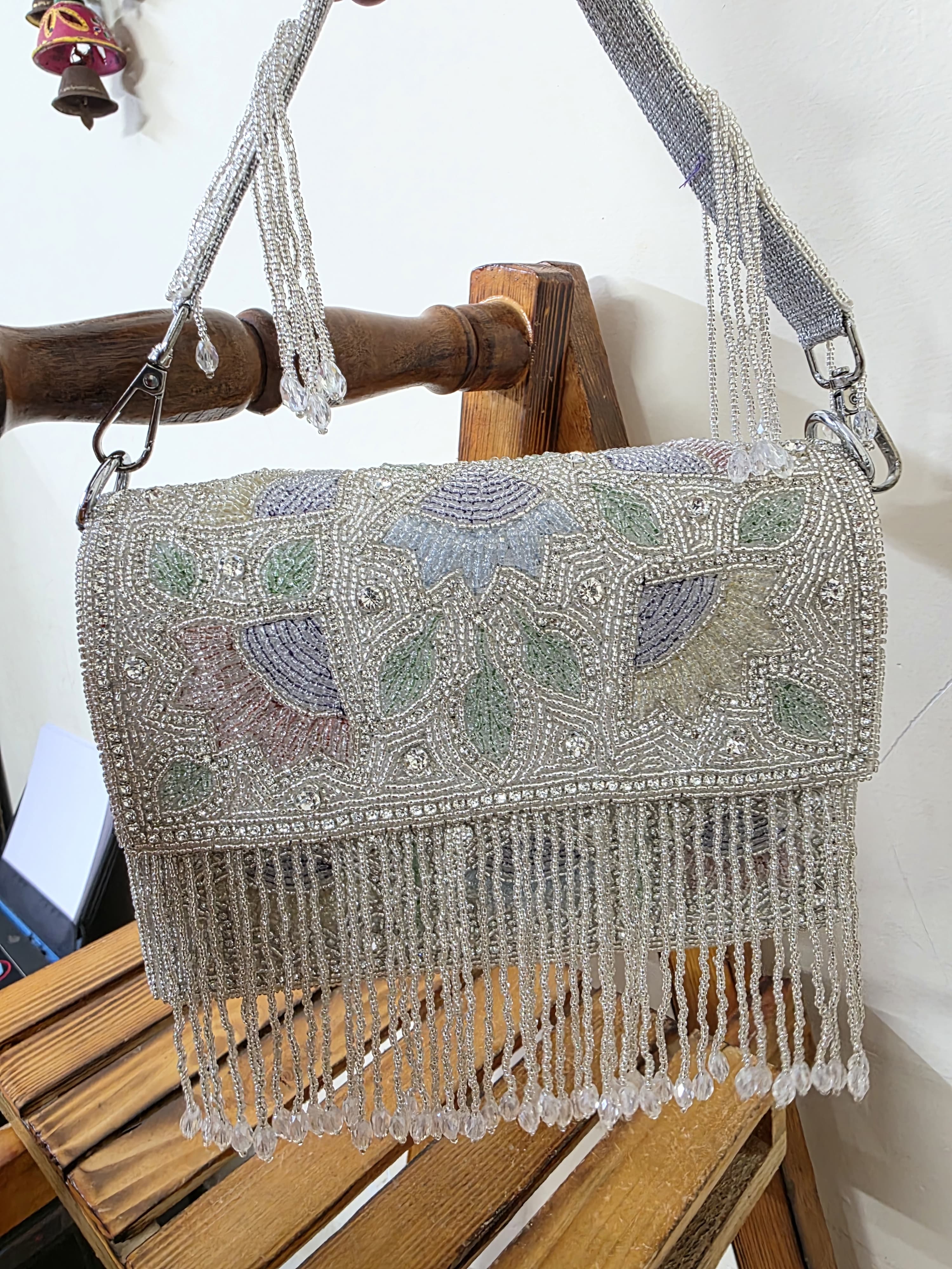 VRPS Flap Bag | Handcrafted Ethnic Bag | SWIS-2672 | Additional Angle