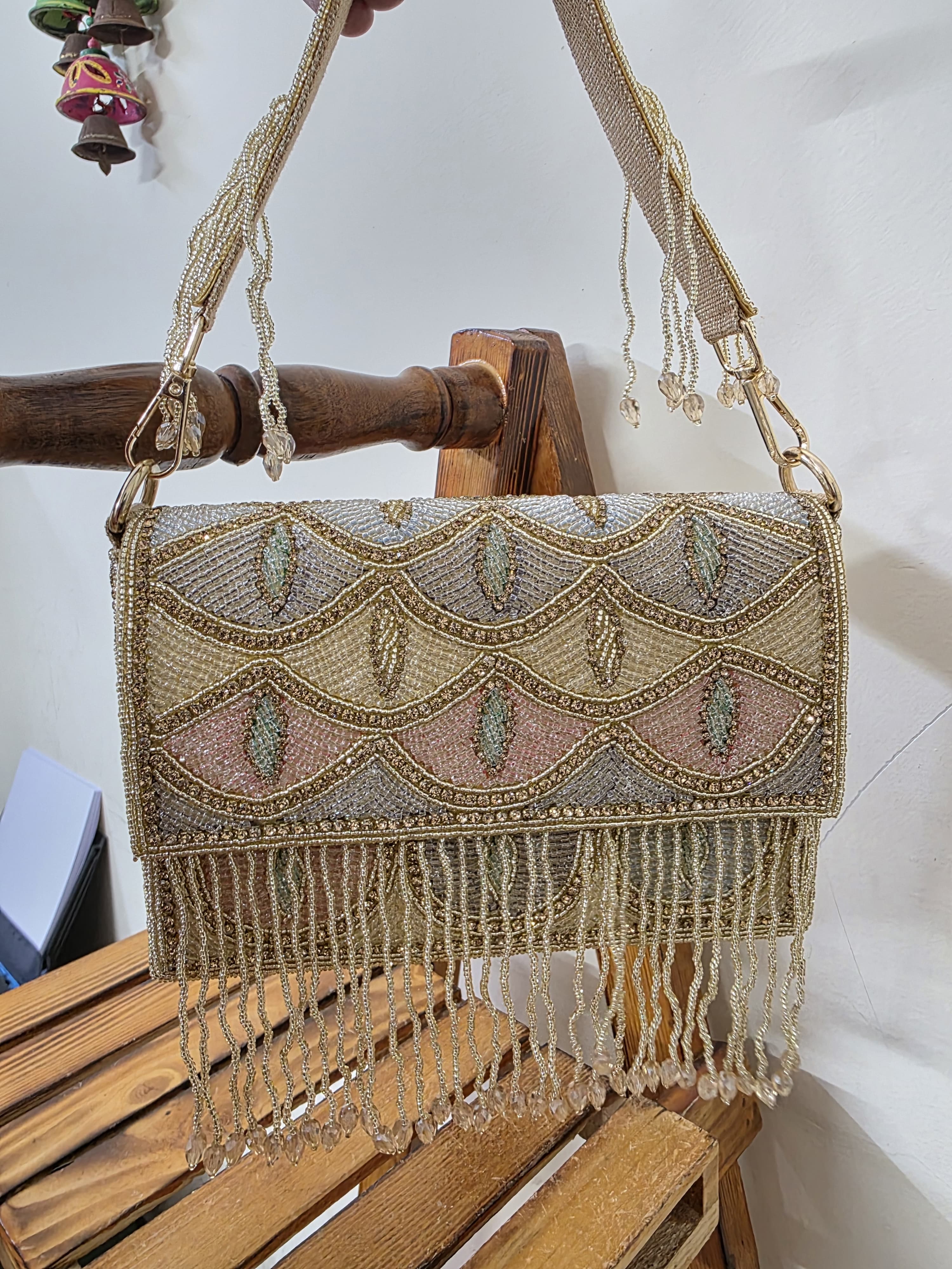 VRPS Flap Bag | Handcrafted Ethnic Bag | SWIS-2675
