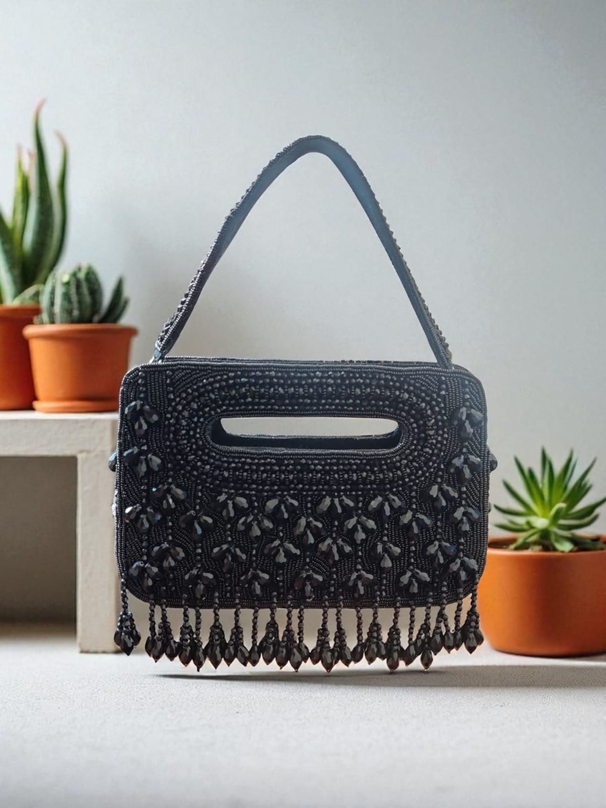VRPS Flap Bag | Handcrafted Ethnic Bag | SWIS-2691 | Additional Angle
