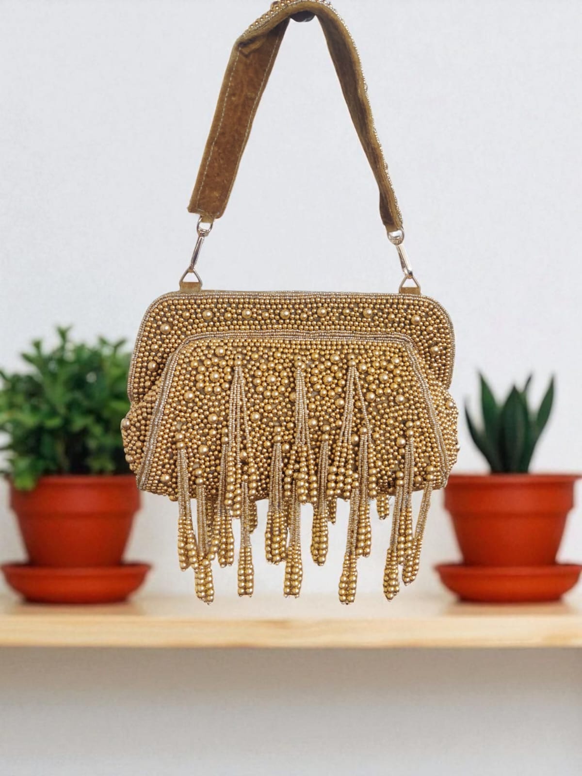 VRPS Flap Bag | Handcrafted Ethnic Bag | SWIS-2698 | Additional Angle