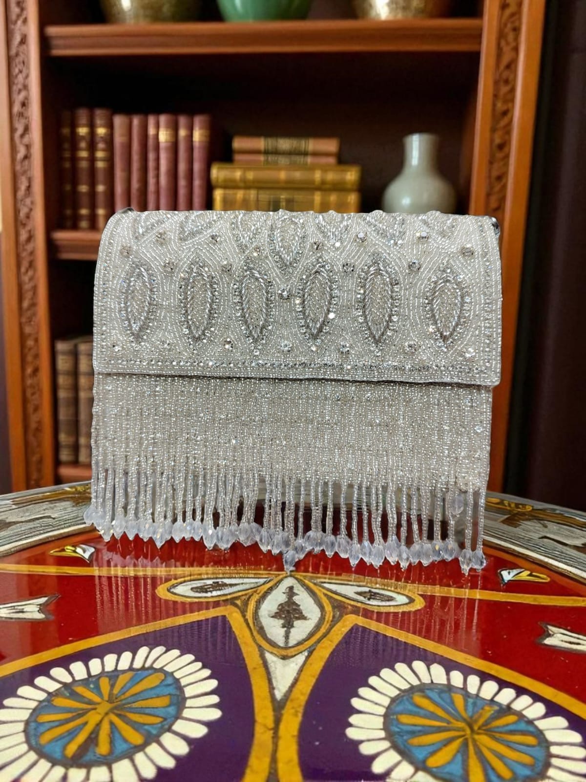 VRPS Flap Bag | Handcrafted Ethnic Bag | SWIS-2701 | Additional Angle