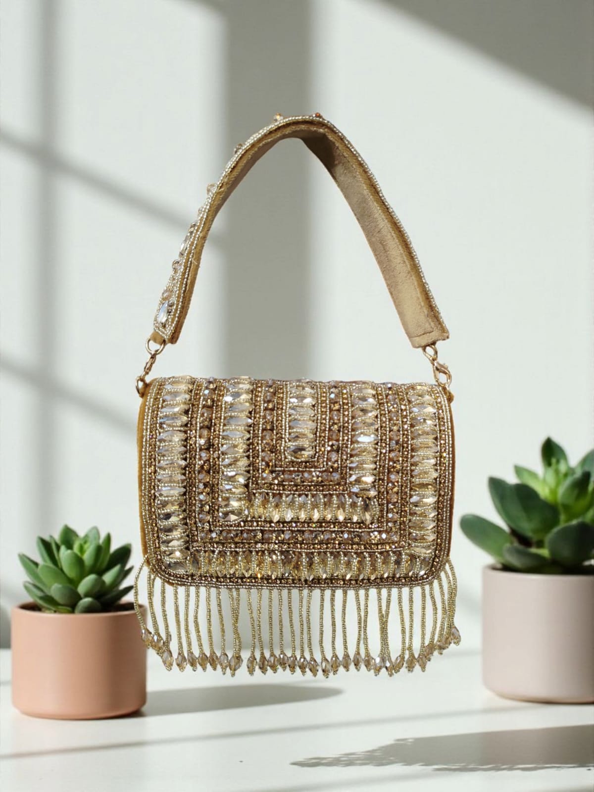 VRPS Flap Bag | Handcrafted Ethnic Bag | SWIS-2724