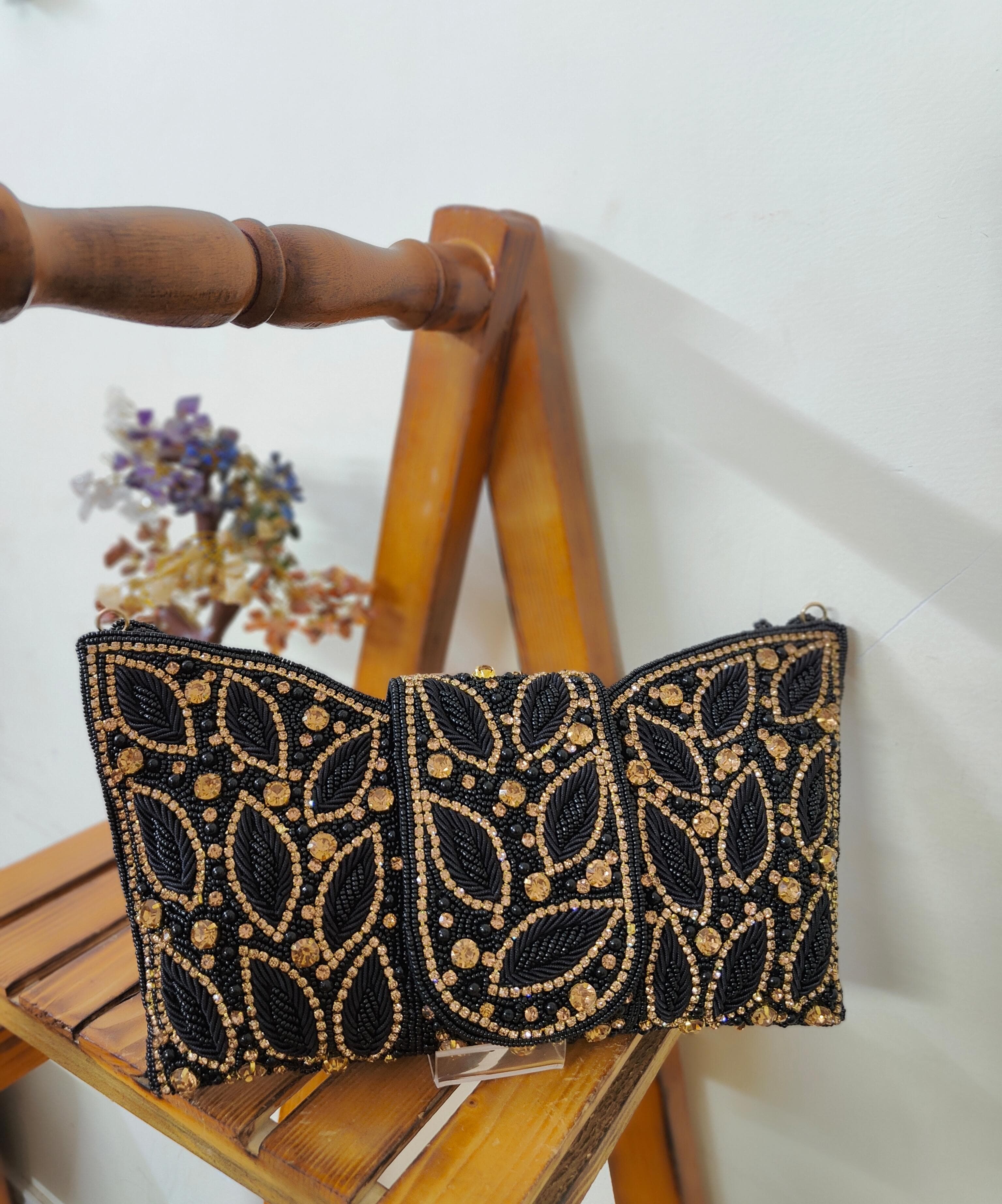 VRPS Flap Bag | Handcrafted Ethnic Bag | SWIS-2730 | Additional Angle