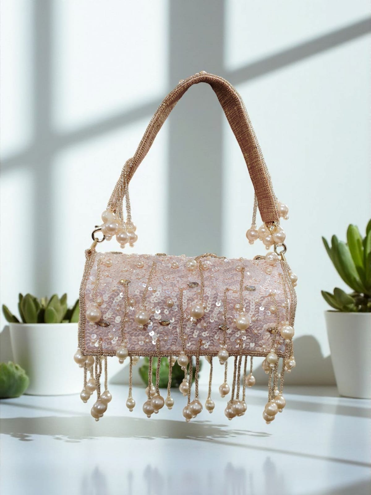 VRPS Flap Bag | Handcrafted Ethnic Bag | SWIS-2744 | Additional Angle