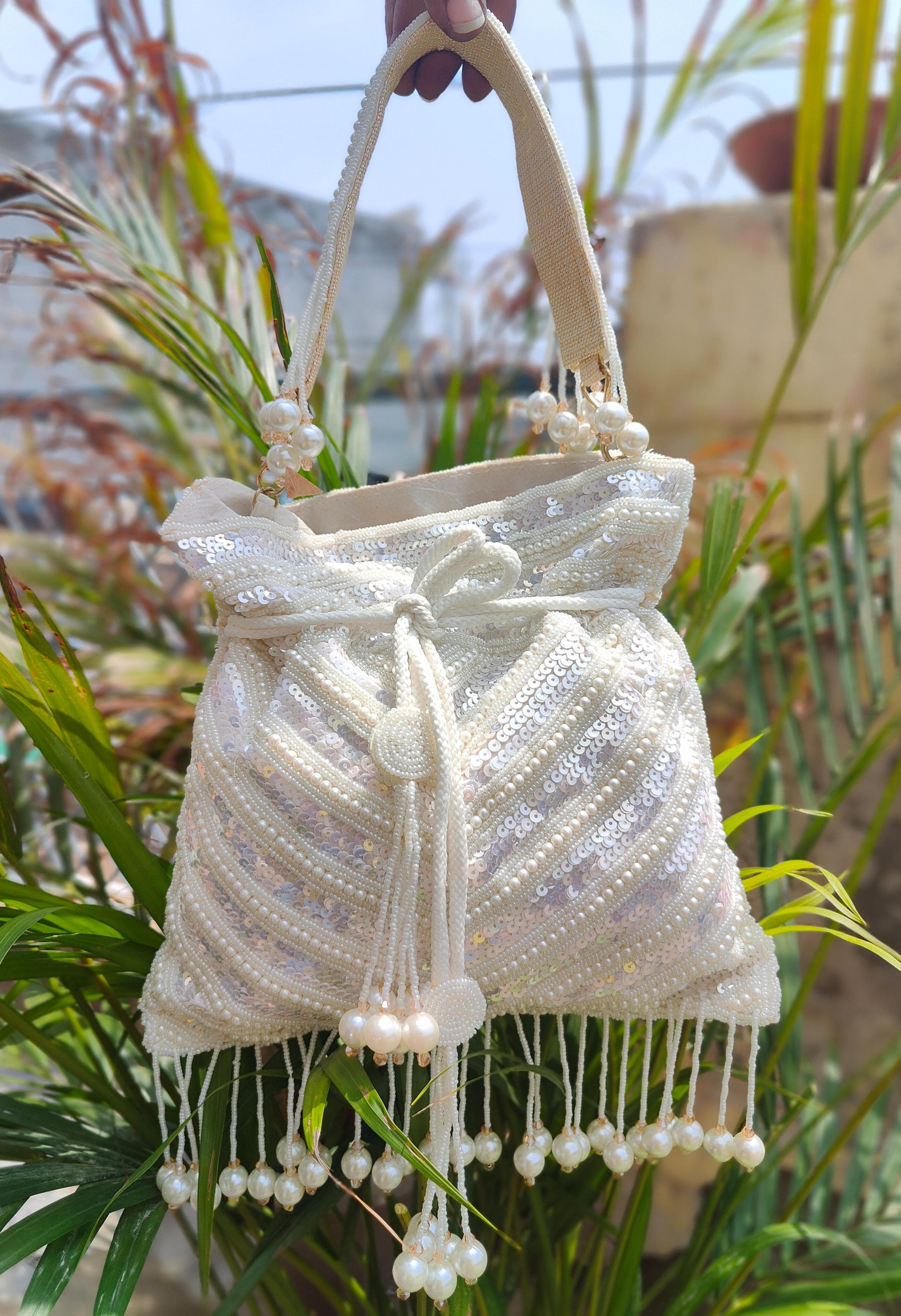 VRPS Potli Bag | Handcrafted Ethnic Bag | SWIS-2749 | Additional Angle
