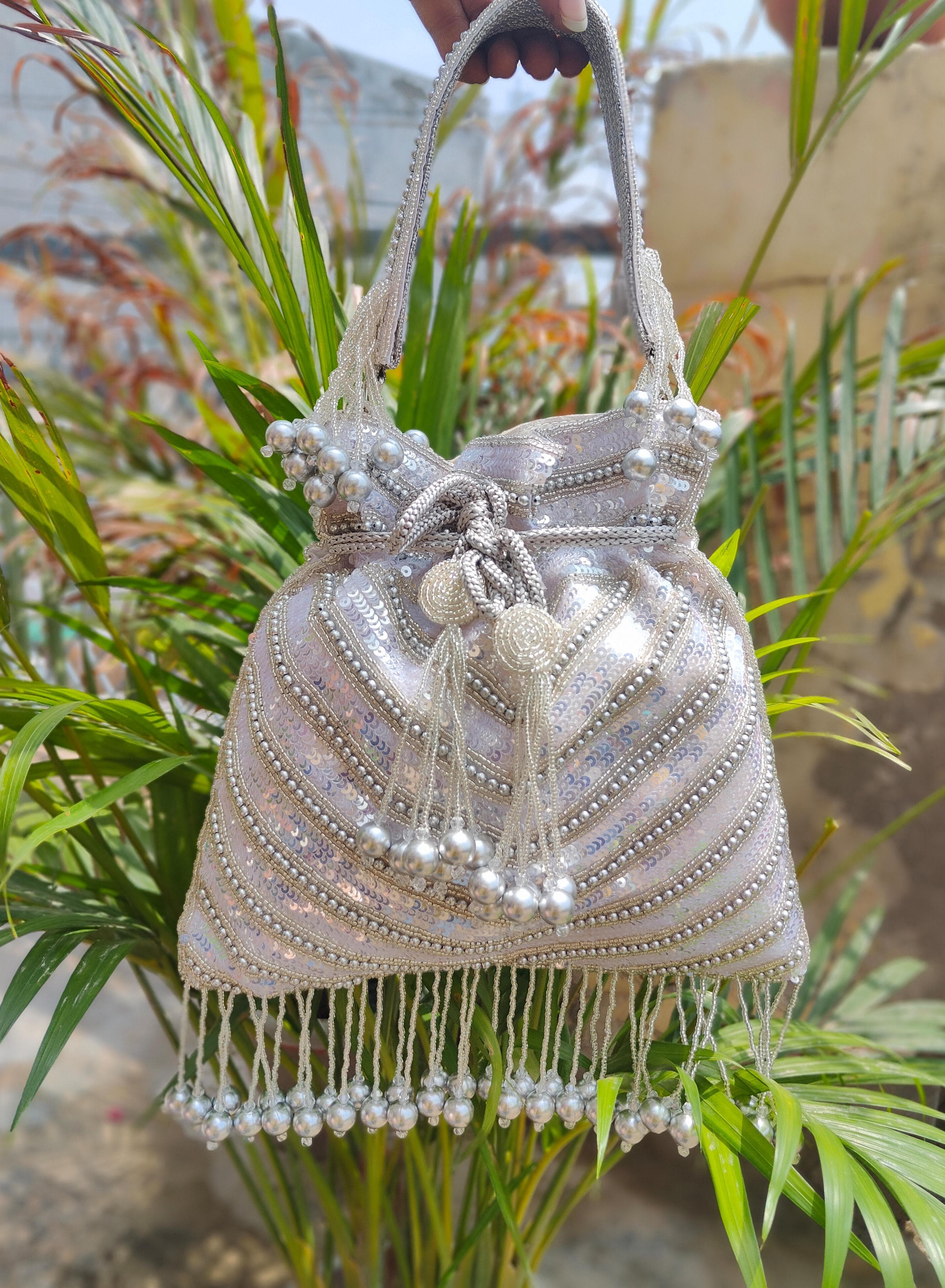 VRPS Potli Bag | Handcrafted Ethnic Bag | SWIS-2750 | Additional Angle
