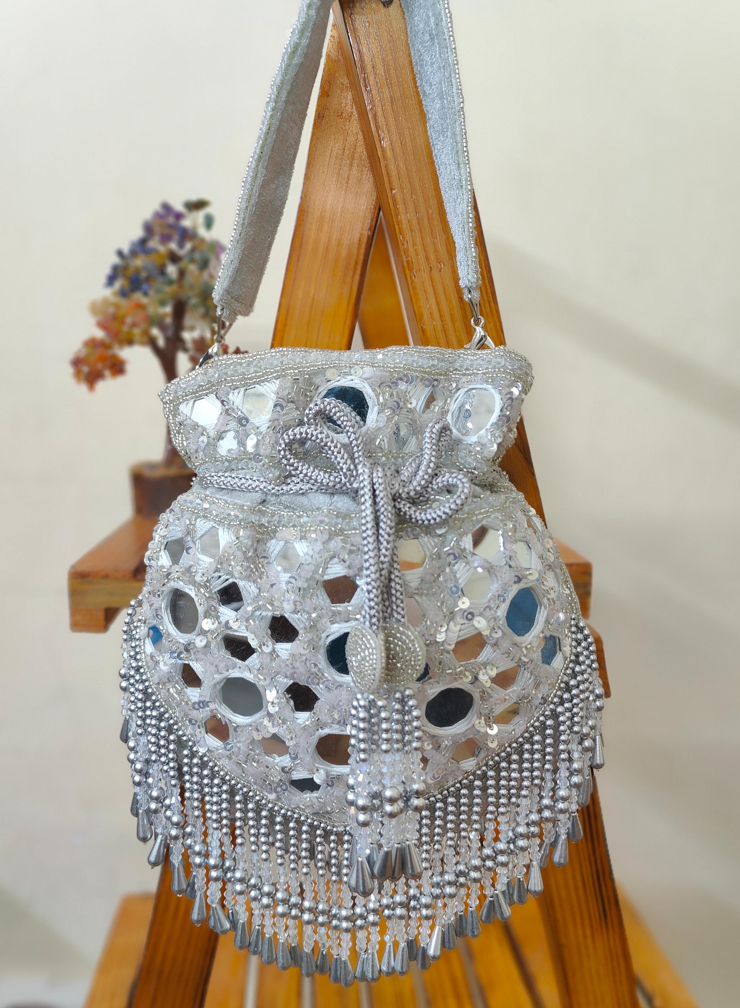 VRPS Potli Bag | Handcrafted Ethnic Bag | SWIS-2755 | Additional Angle