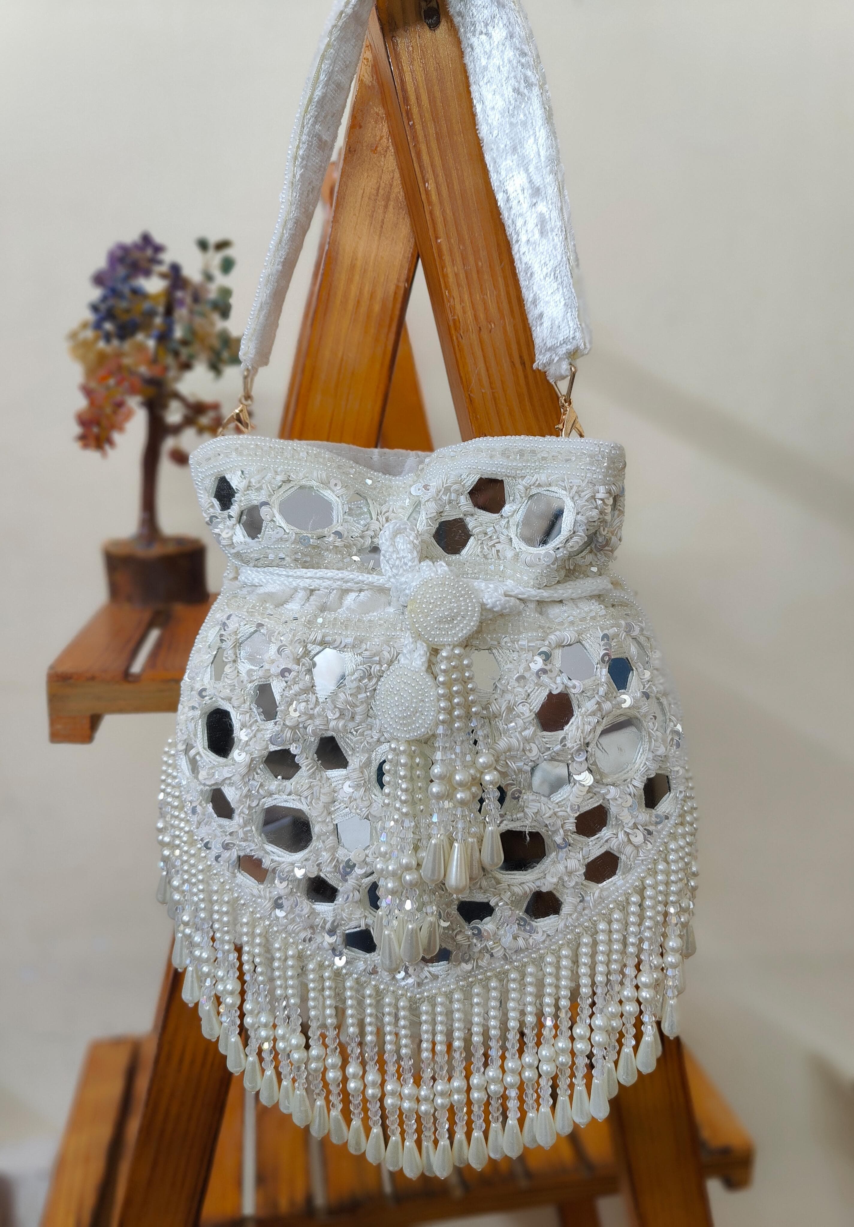 VRPS Potli Bag | Handcrafted Ethnic Bag | SWIS-2759 | Additional Angle