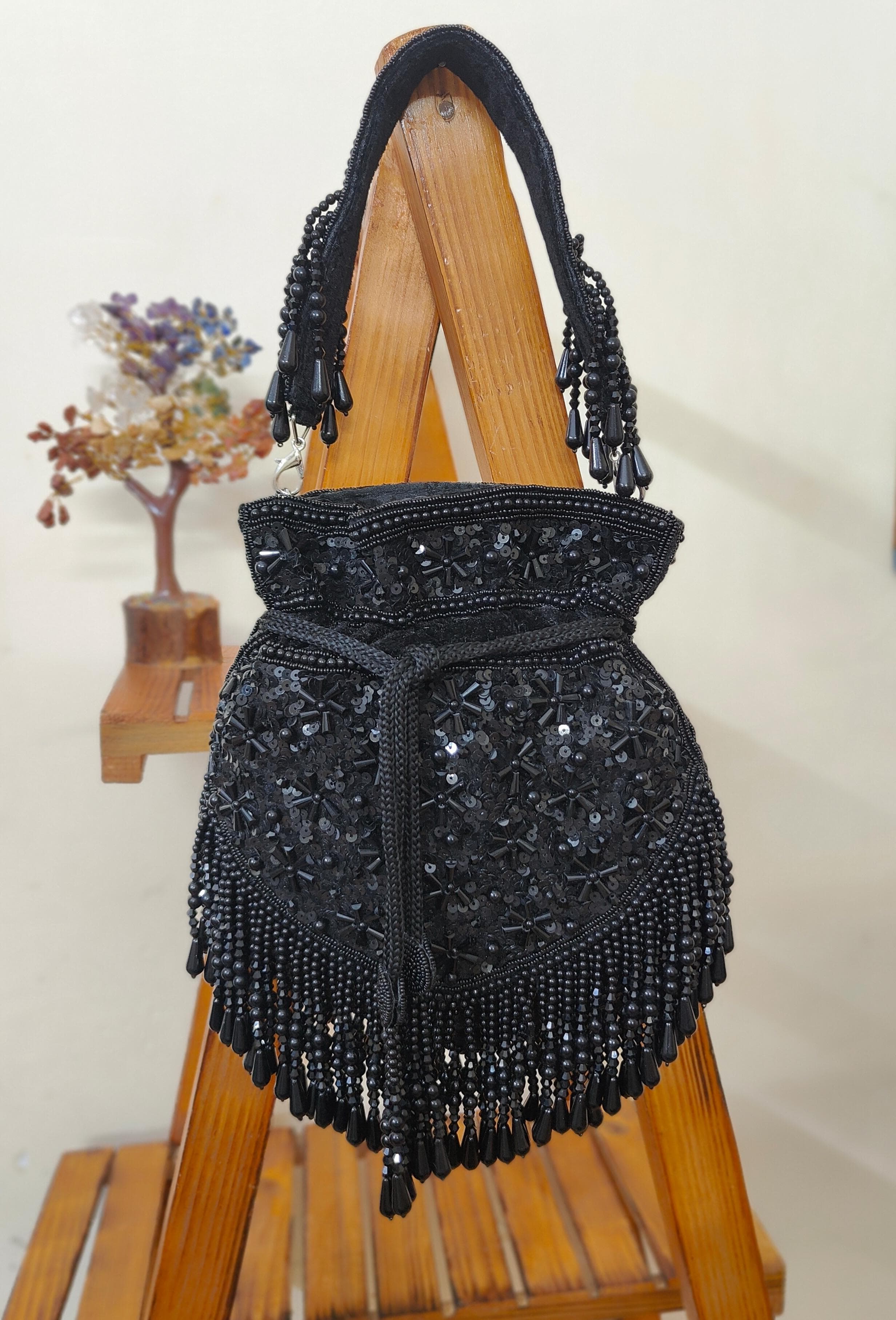 VRPS Potli Bag | Handcrafted Ethnic Bag | SWIS-2782 | Additional Angle