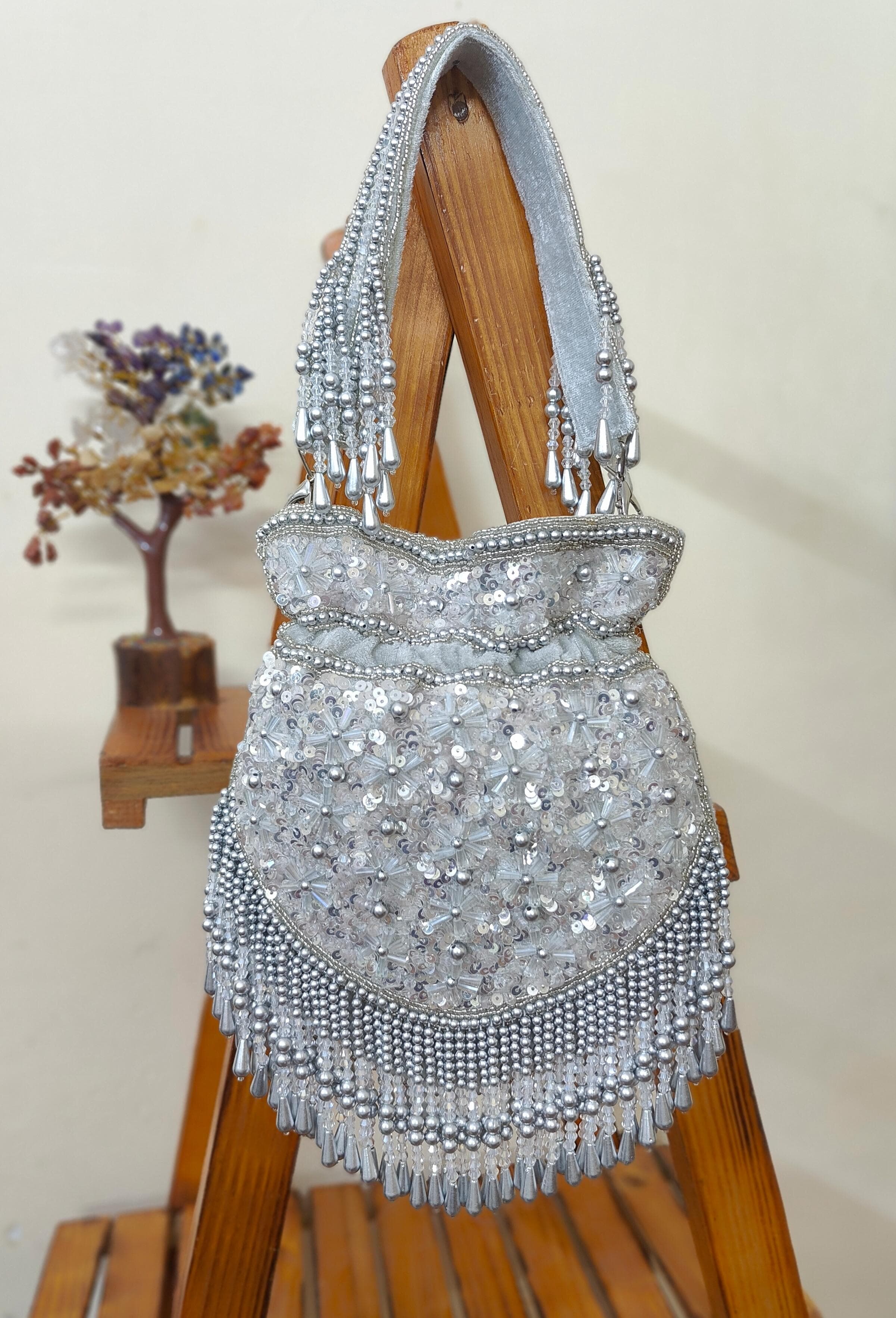 VRPS Potli Bag | Handcrafted Ethnic Bag | SWIS-2784 | Additional Angle