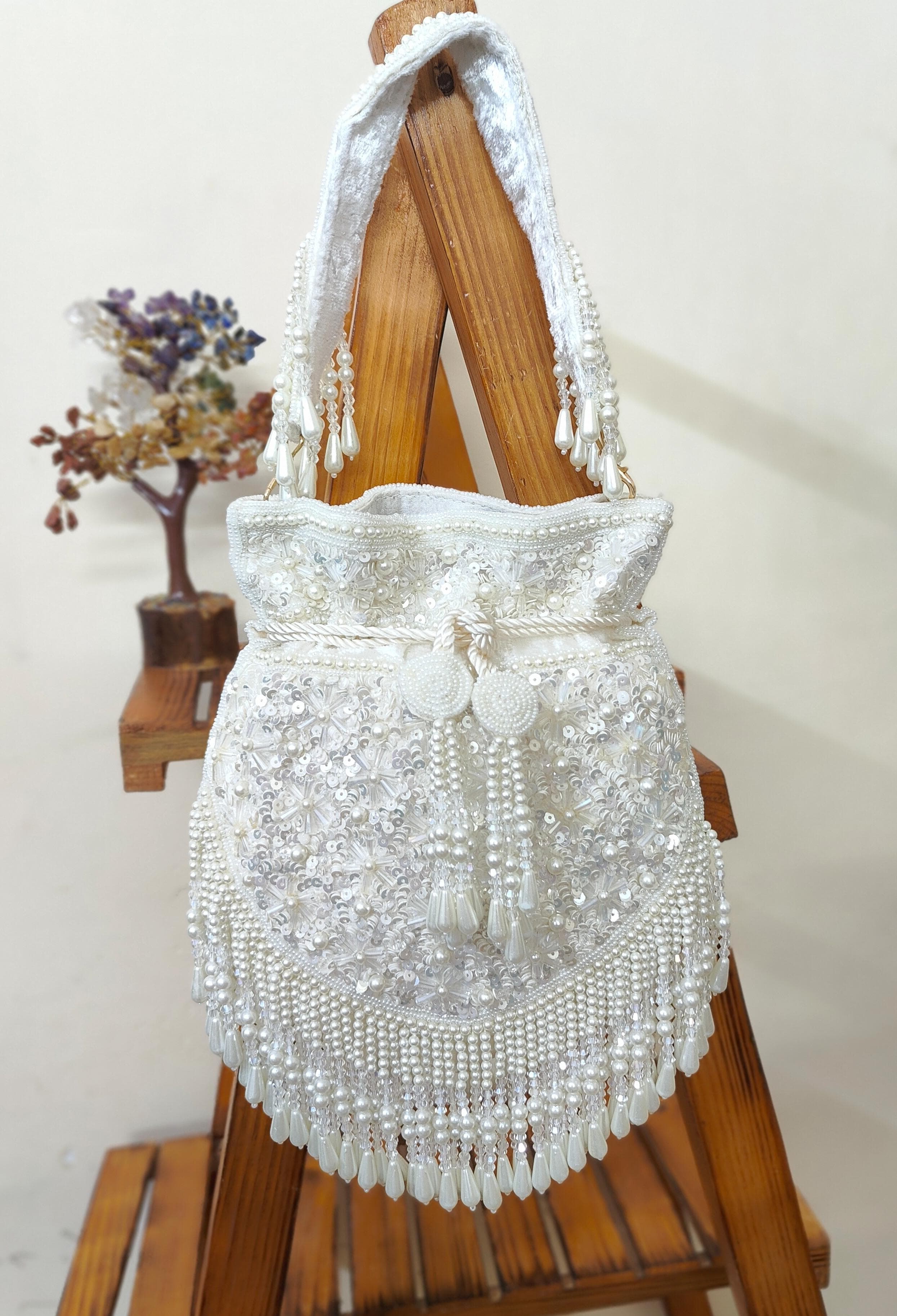 VRPS Potli Bag | Handcrafted Ethnic Bag | SWIS-2786 | Additional Angle