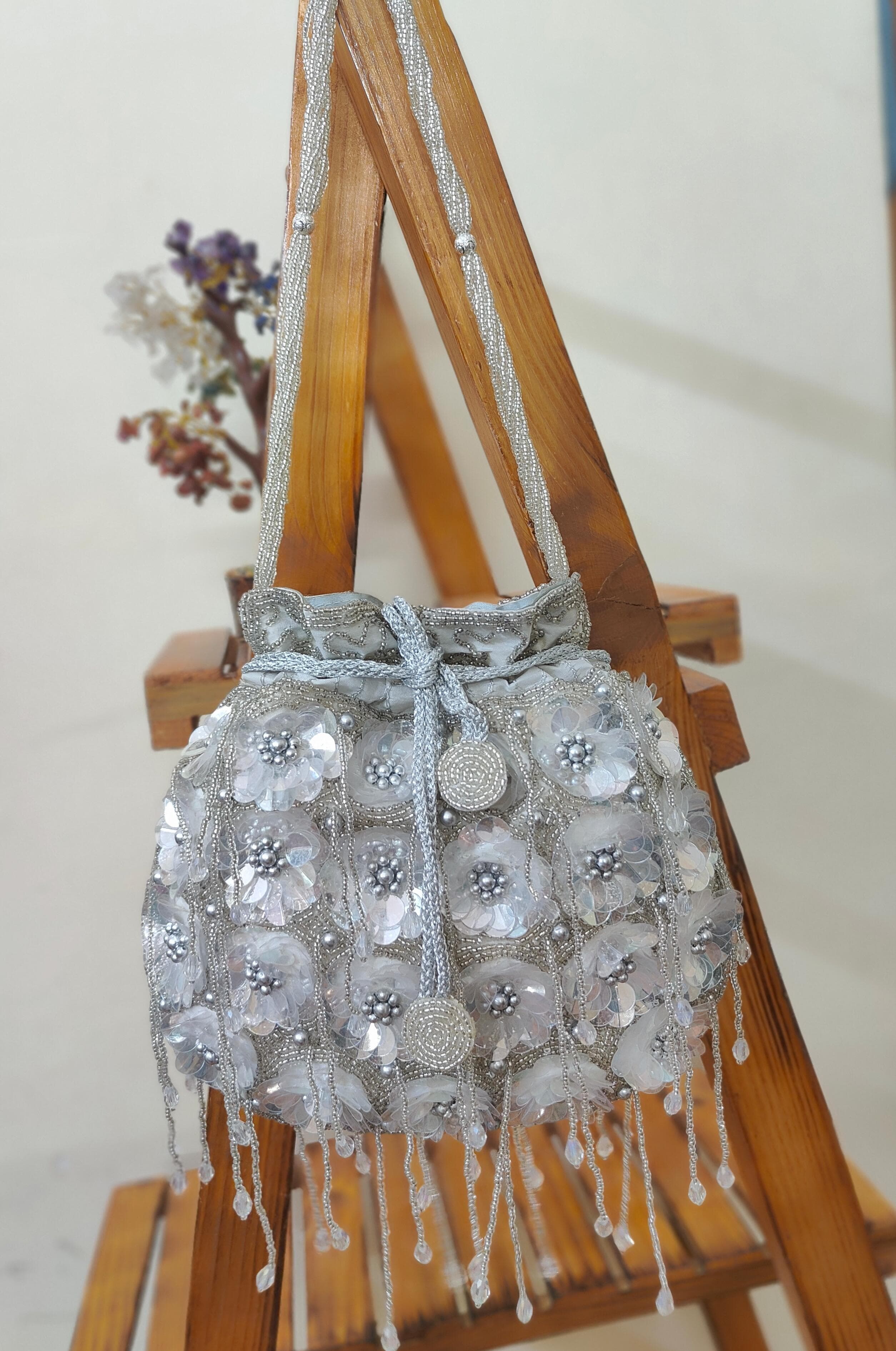 VRPS Potli Bag | Handcrafted Ethnic Bag | SWIS-2792 | Additional Angle