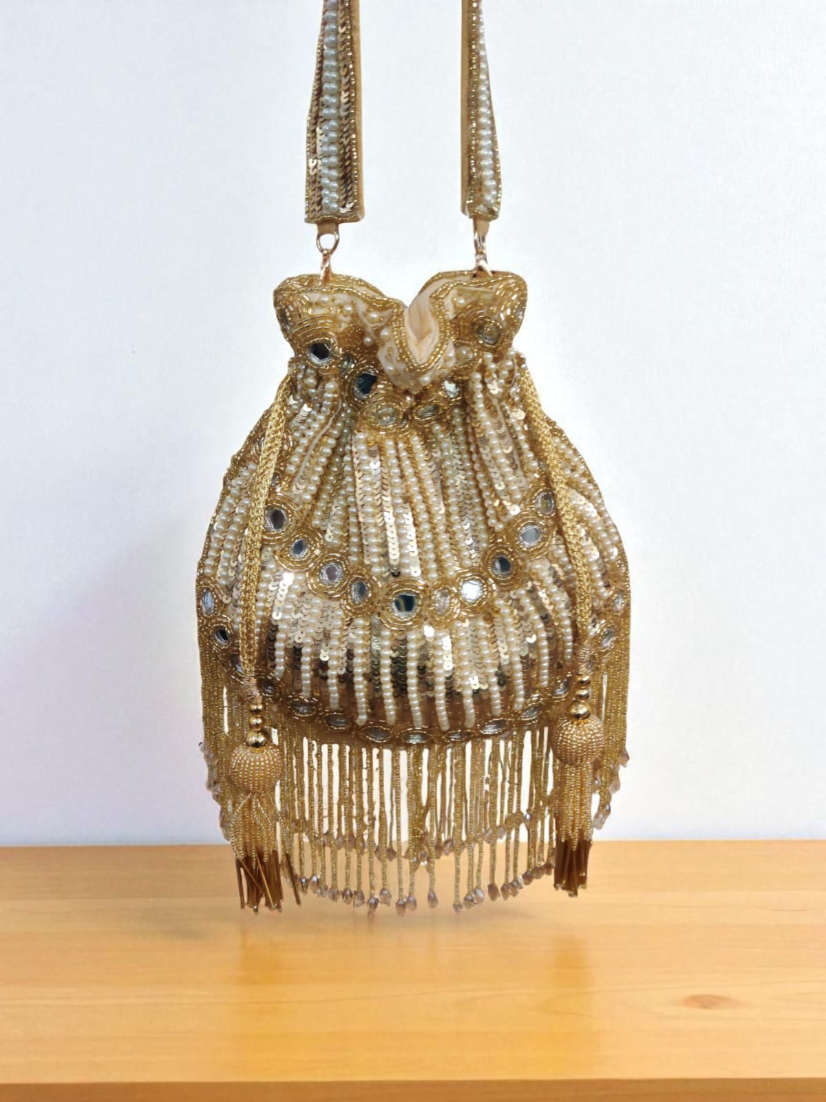 VRPS Potli Bag | Handcrafted Ethnic Bag | SWIS-2804 | Additional Angle