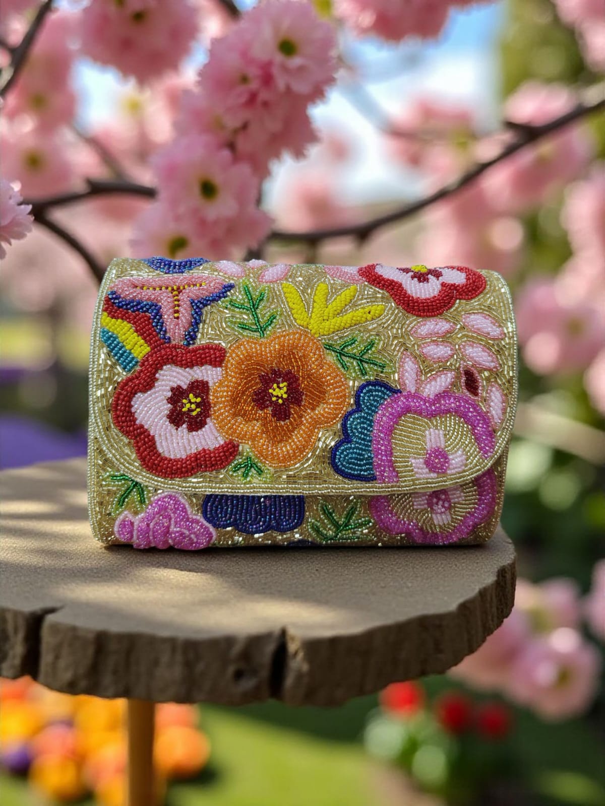 VRPS Flap Bag | Handcrafted Ethnic Bag | SWIS-2857 | Additional Angle