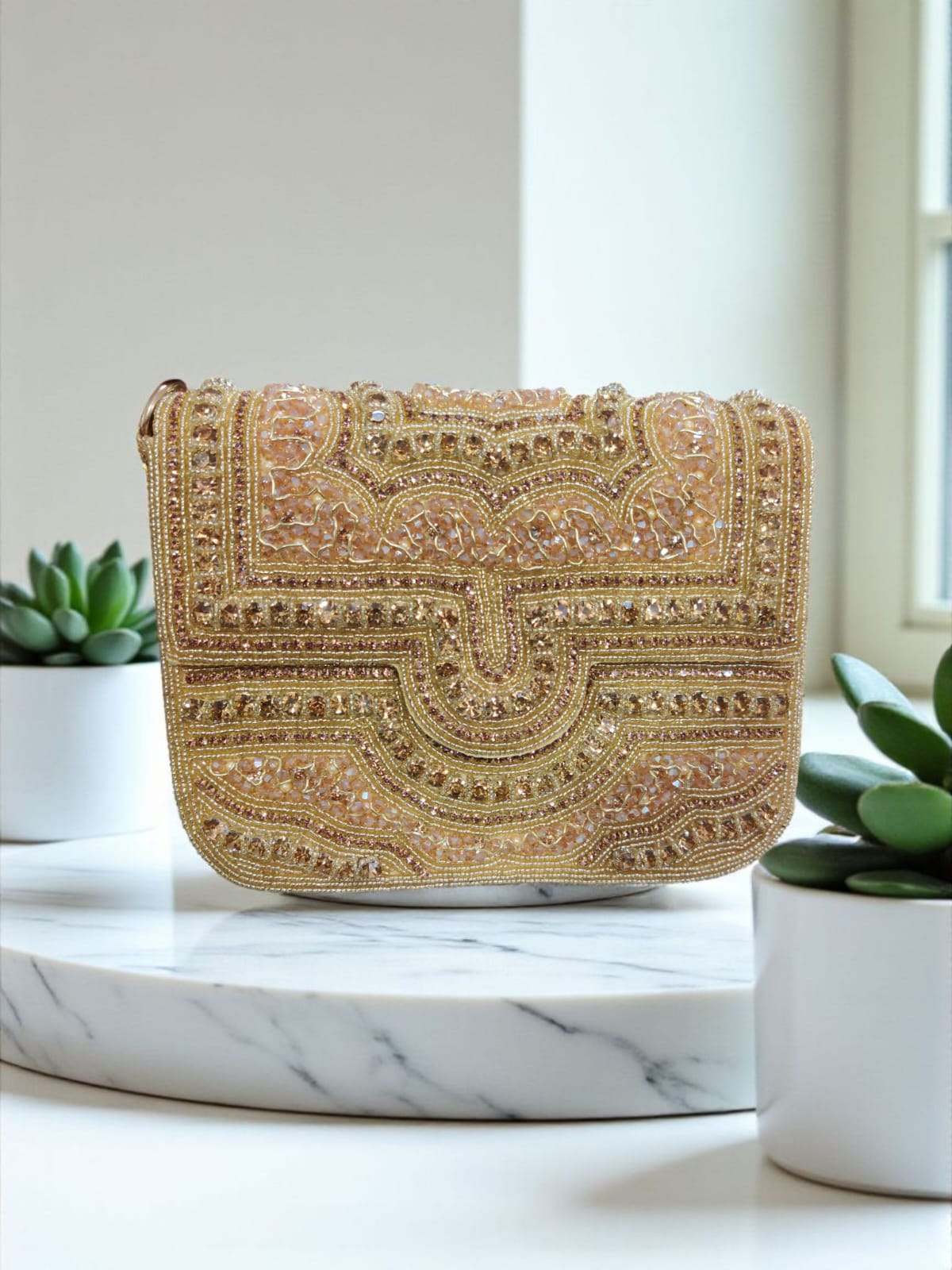 VRPS Flap Bag | Handcrafted Ethnic Bag | SWIS-2859