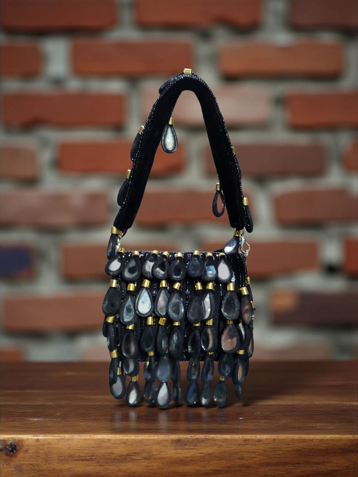 VRPS Flap Bag | Handcrafted Ethnic Bag | SWIS-2879 | Additional Angle