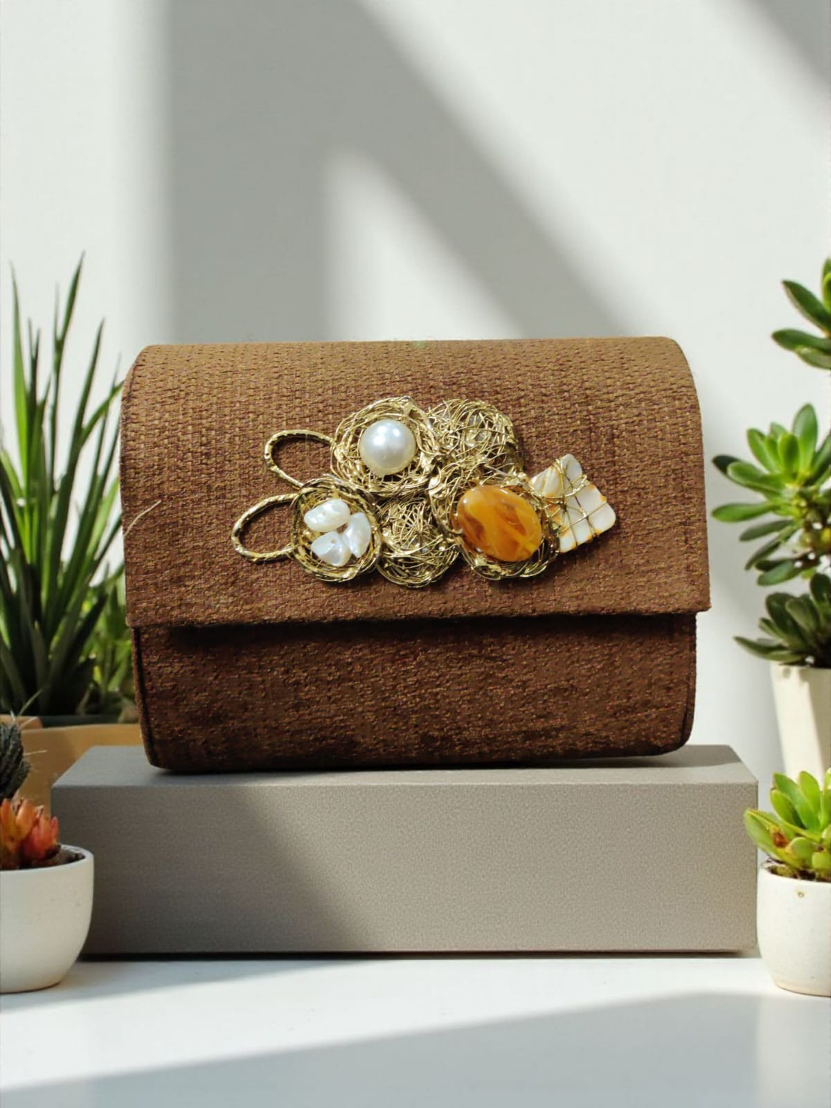 VRPS Flap Bag | Handcrafted Ethnic Bag | SWIS-2895