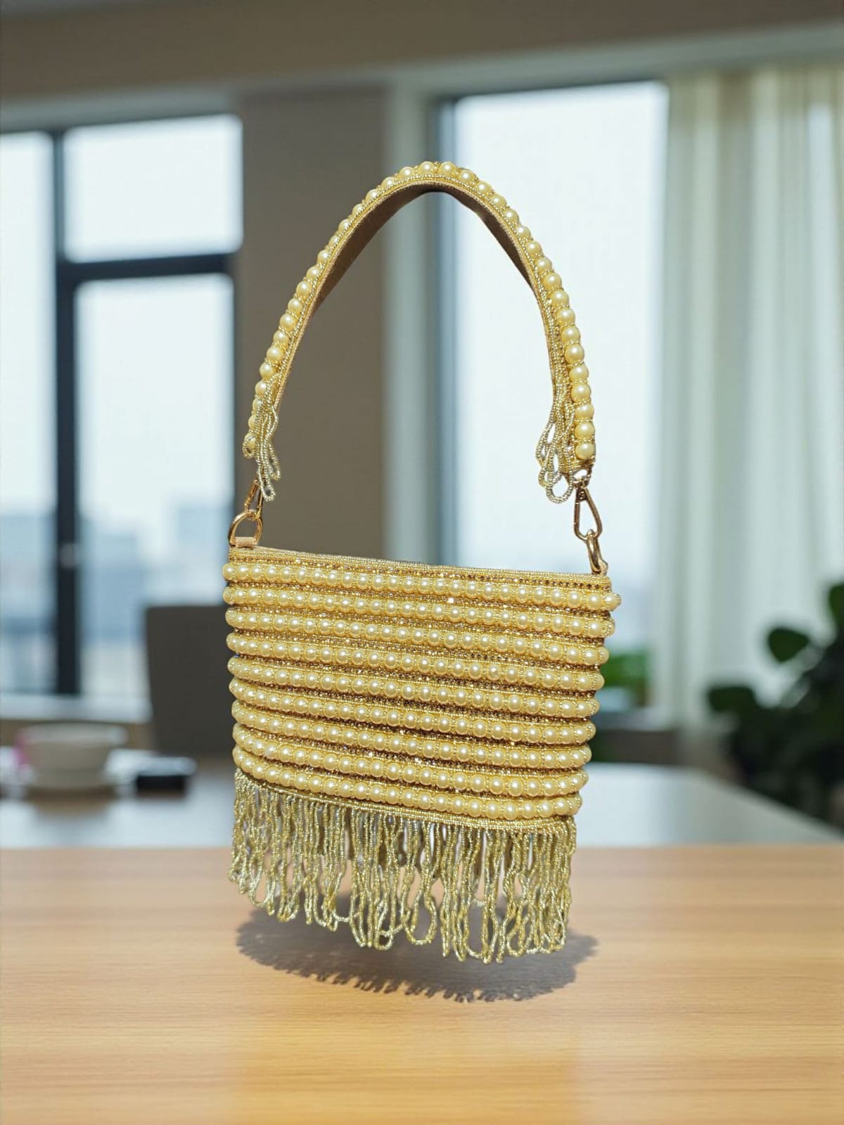 VRPS Embroidered Clutch | Handcrafted Ethnic Bag | SWIS-2900 | Additional Angle