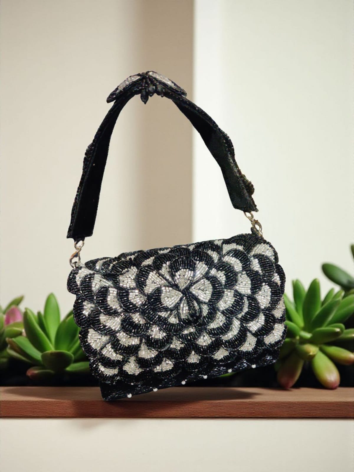 VRPS Flap Bag | Handcrafted Ethnic Bag | SWIS-2905 | Additional Angle
