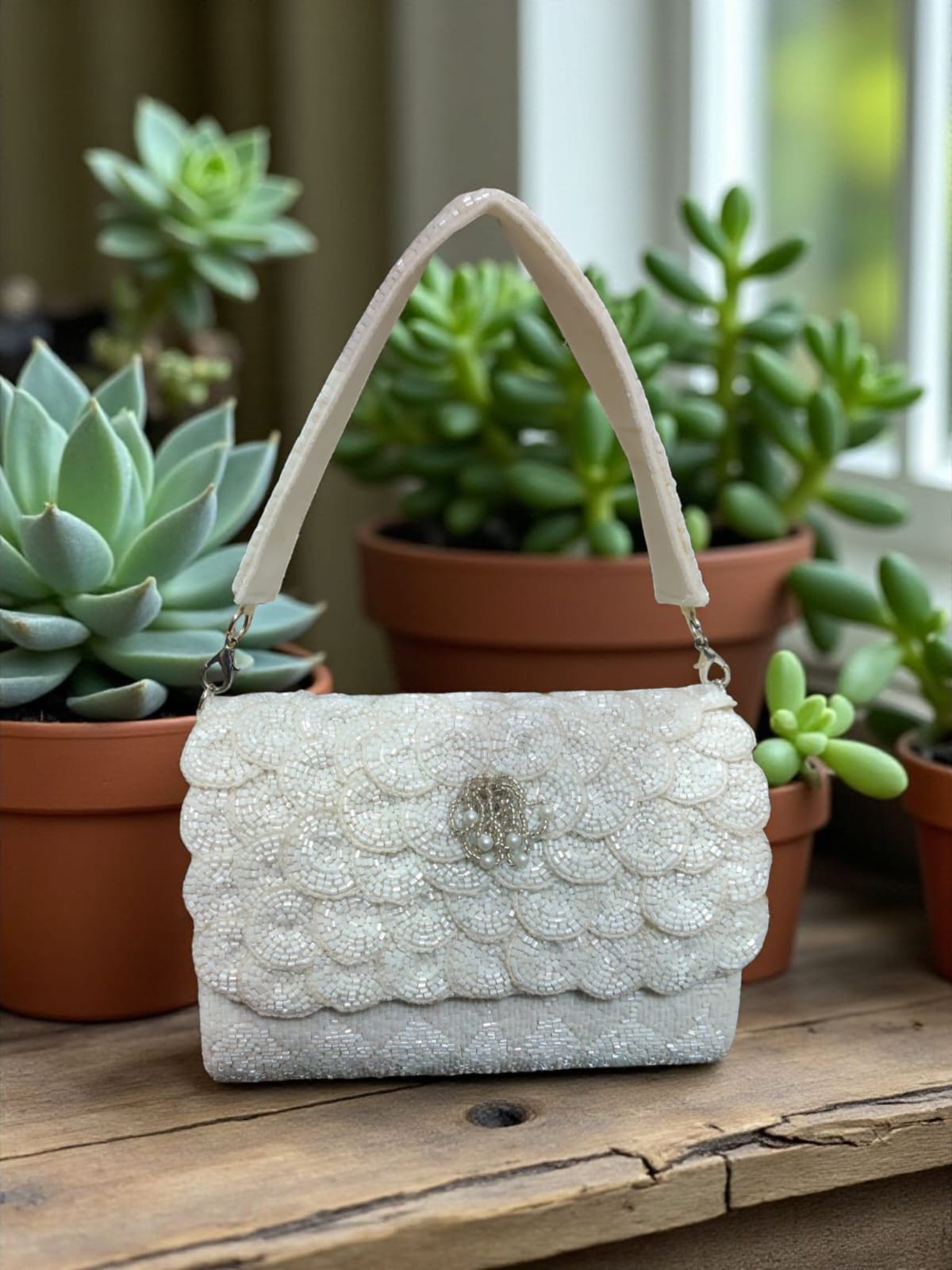VRPS Flap Bag | Handcrafted Ethnic Bag | SWIS-2907 | Additional Angle